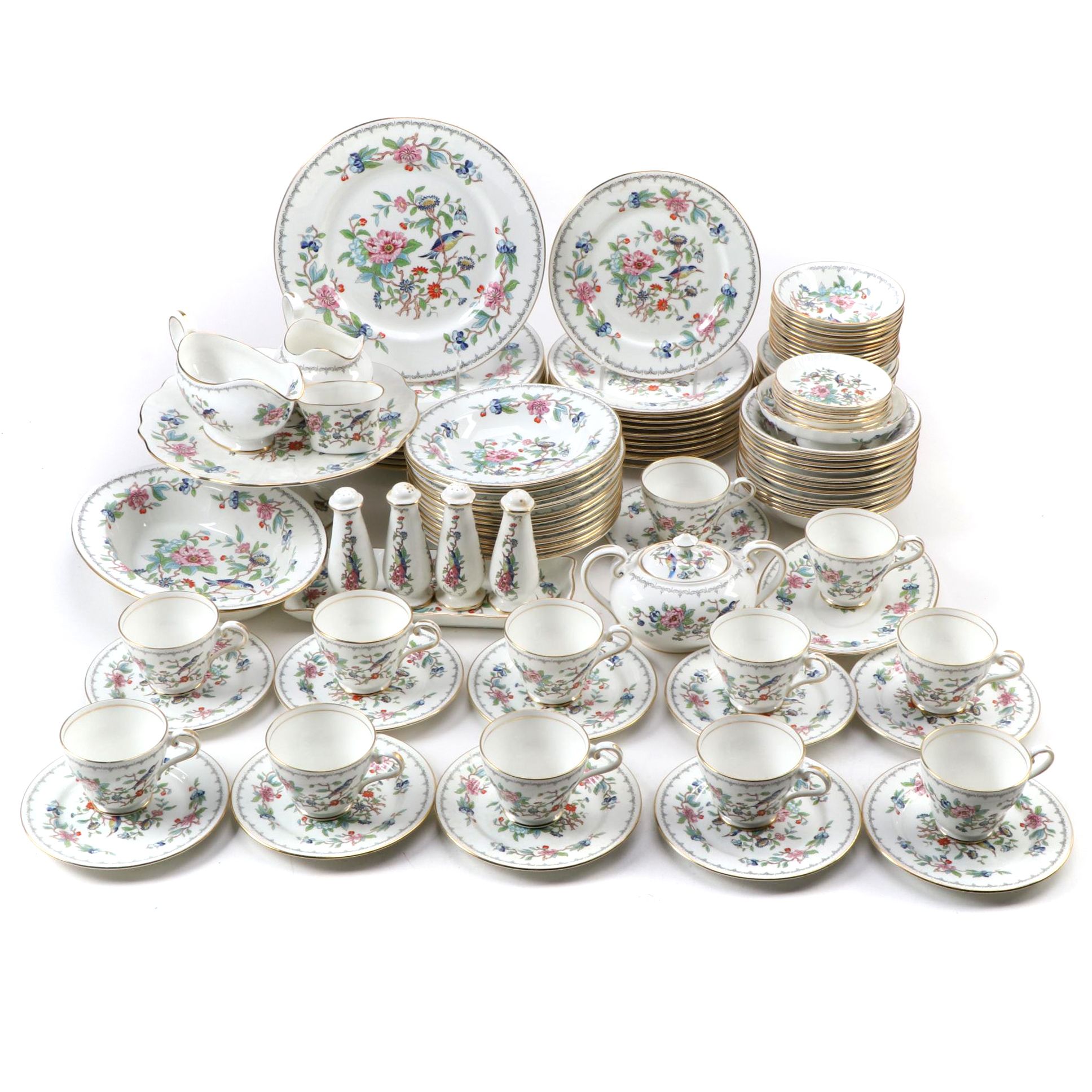 Aynsley "Pembroke" Bone China Dinnerware and Table Accessories, 1985–2015