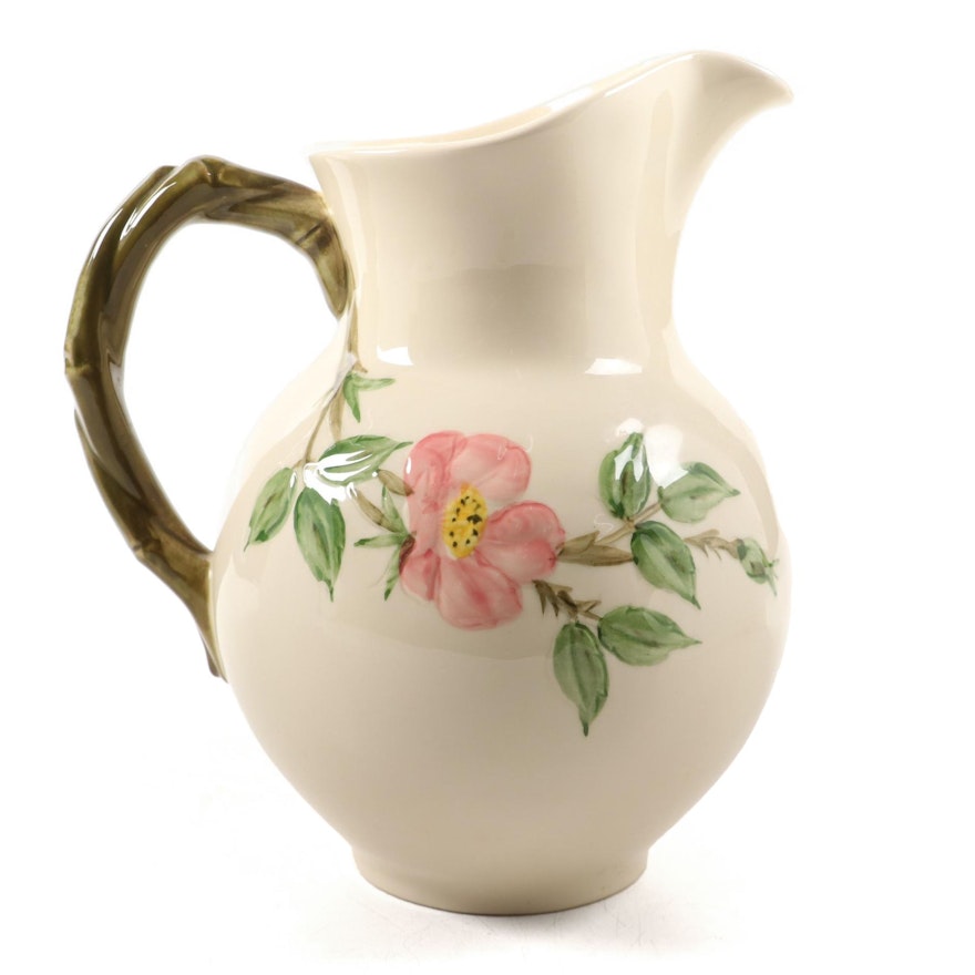 Franciscan "Desert Rose" Earthenware Pitcher