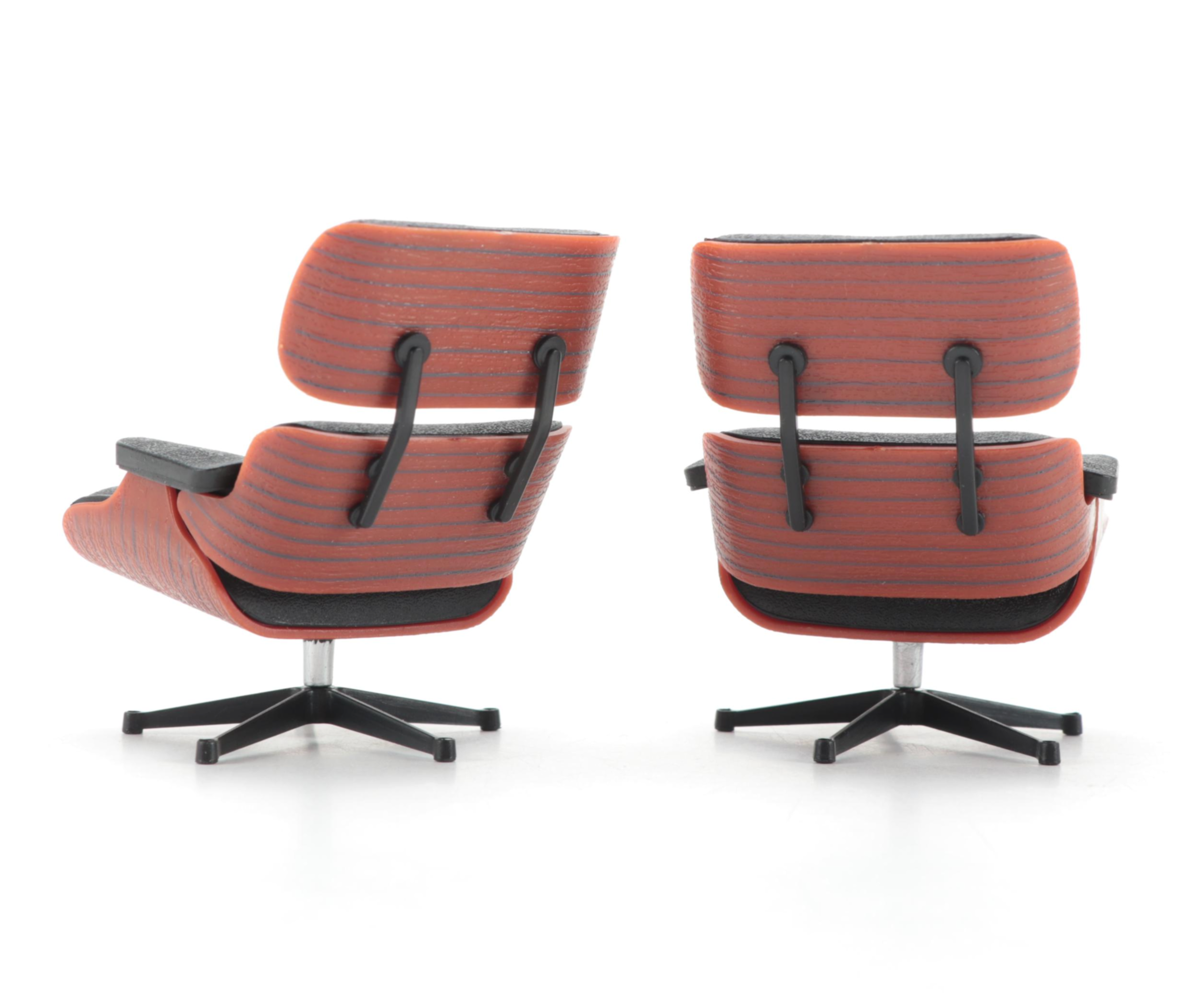 Vitra Miniatures Collection Egg Chairs and Other Mid-Century Modern Chairs