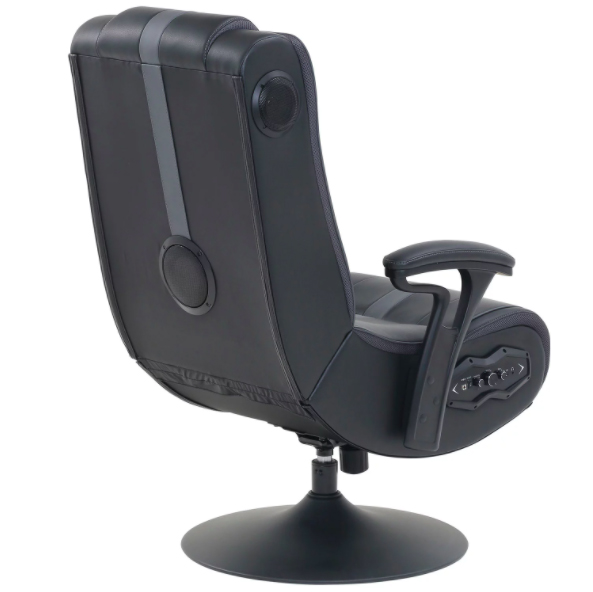 True Innovations Pedestal Gaming Chair with Built in Sound and Vibration System