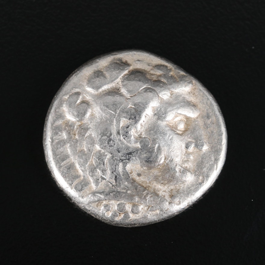 Ancient Macedonia AR Tetradrachm Coin of Alexander "The Great", ca. 317 B.C.