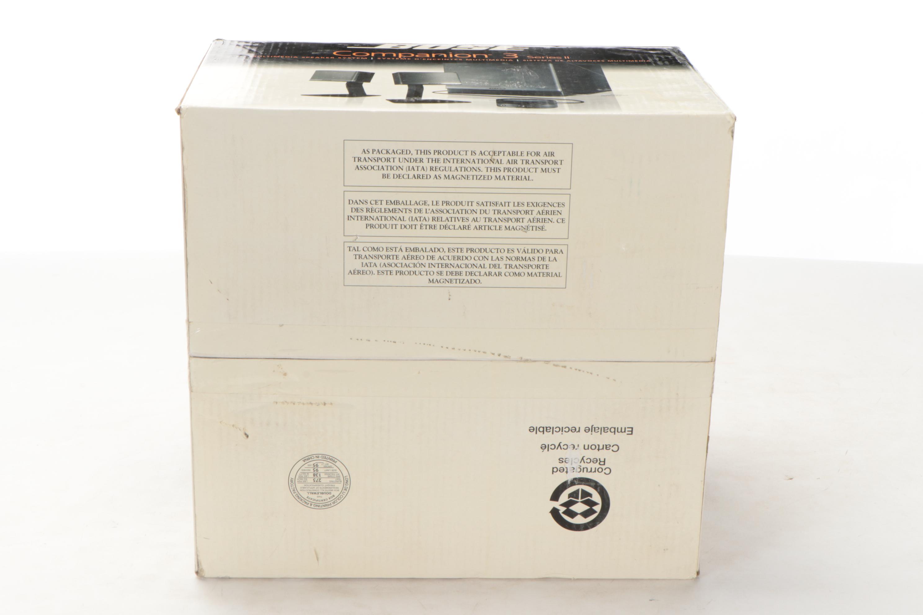 Bose Companion 3 Series II Multimedia Speaker System