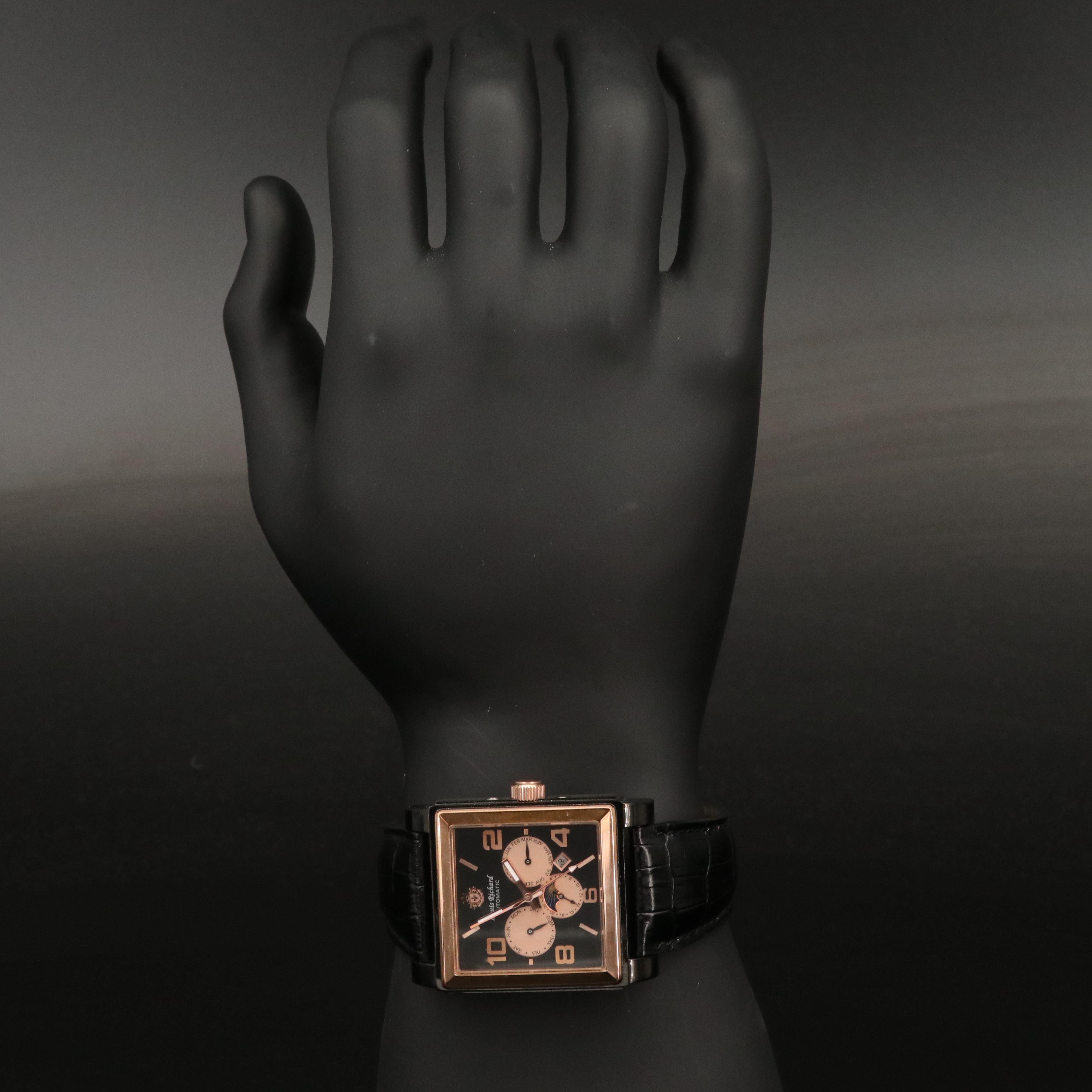 Louis Richard Triple Calendar Automatic Watch