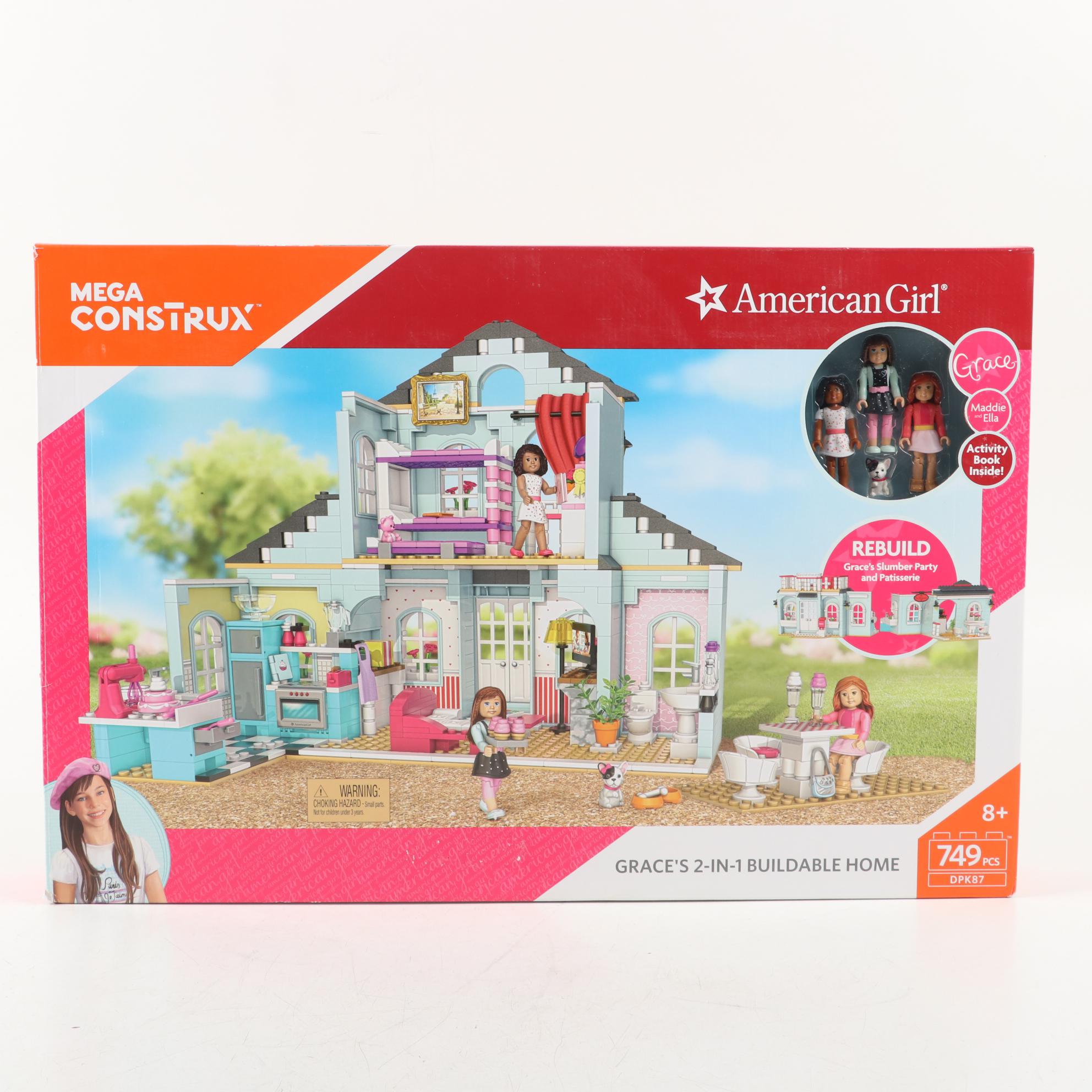 "American Girl" Mega Construx and Mega Bloks Building Kits