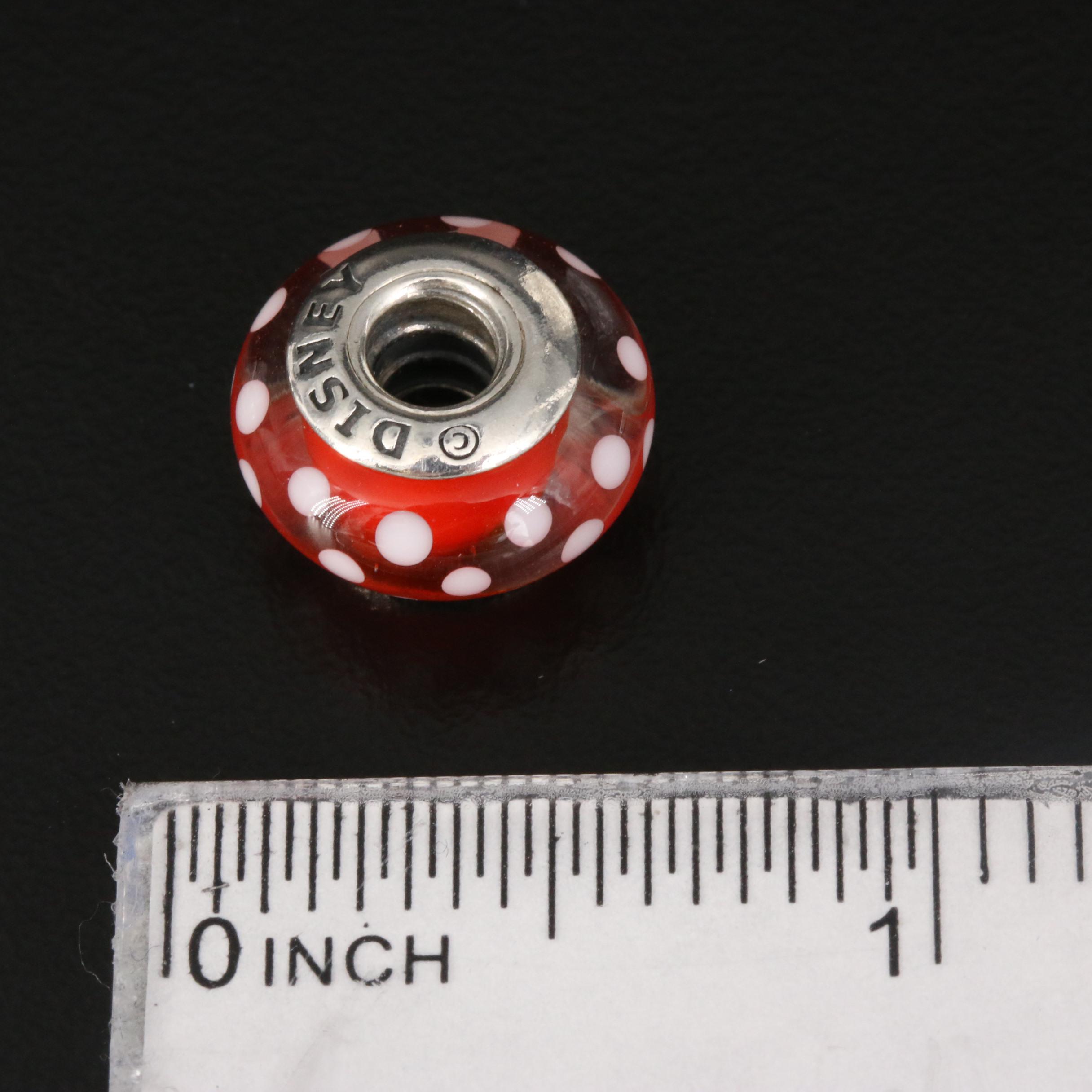 Pandora Disney Charms Featuring Minnie Mouse and Princess Dresses