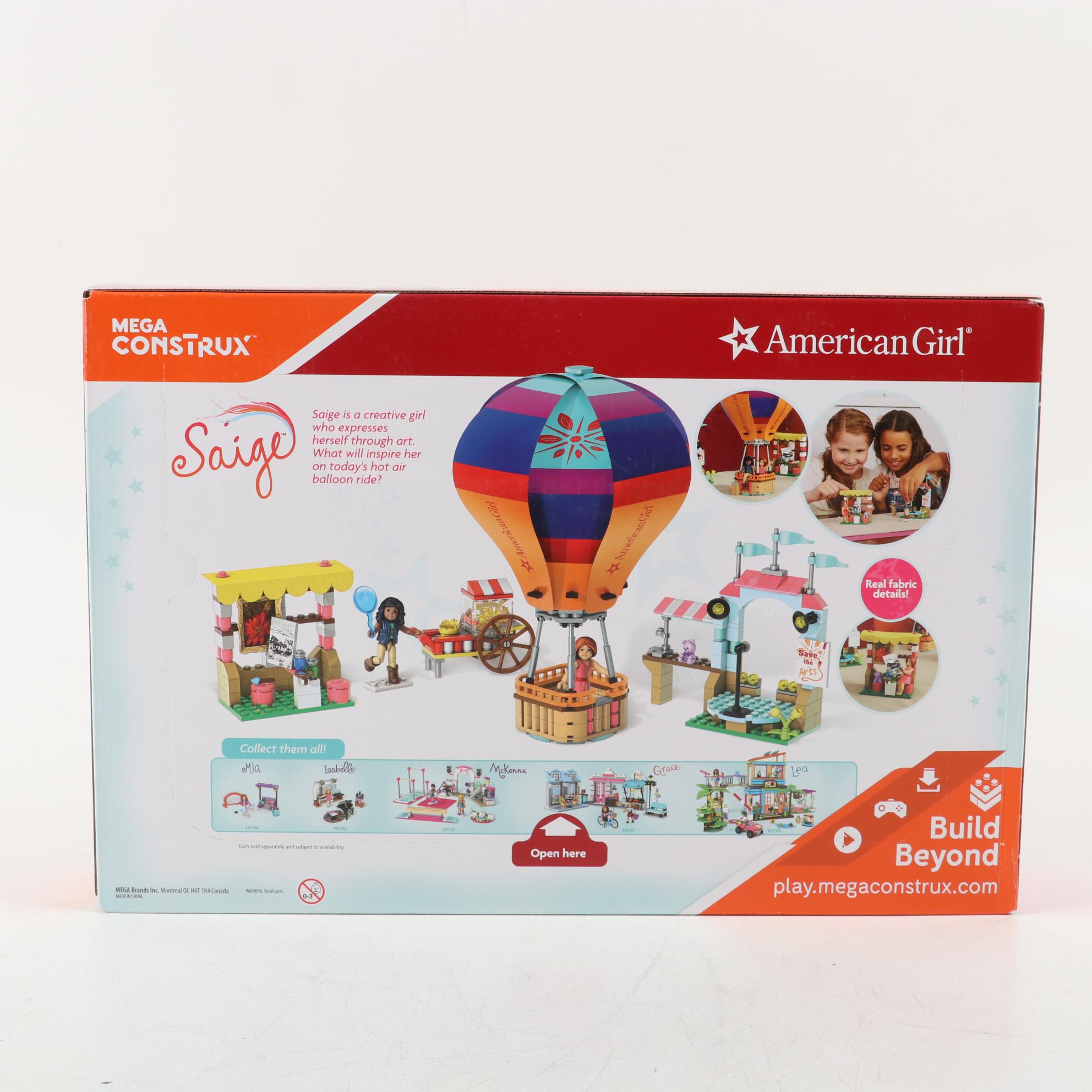 "American Girl" Mega Construx and Mega Bloks Building Kits