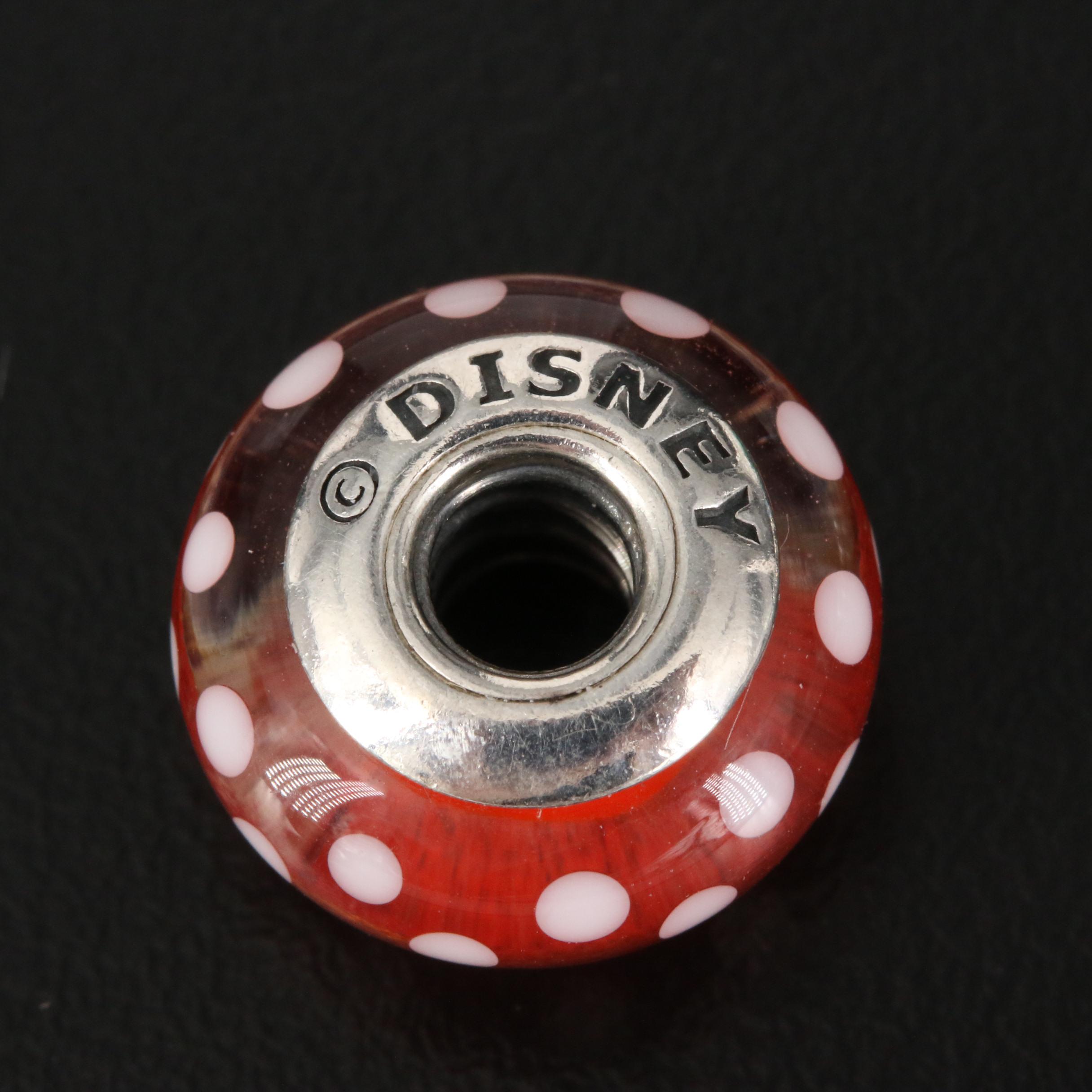 Pandora Disney Charms Featuring Minnie Mouse and Princess Dresses