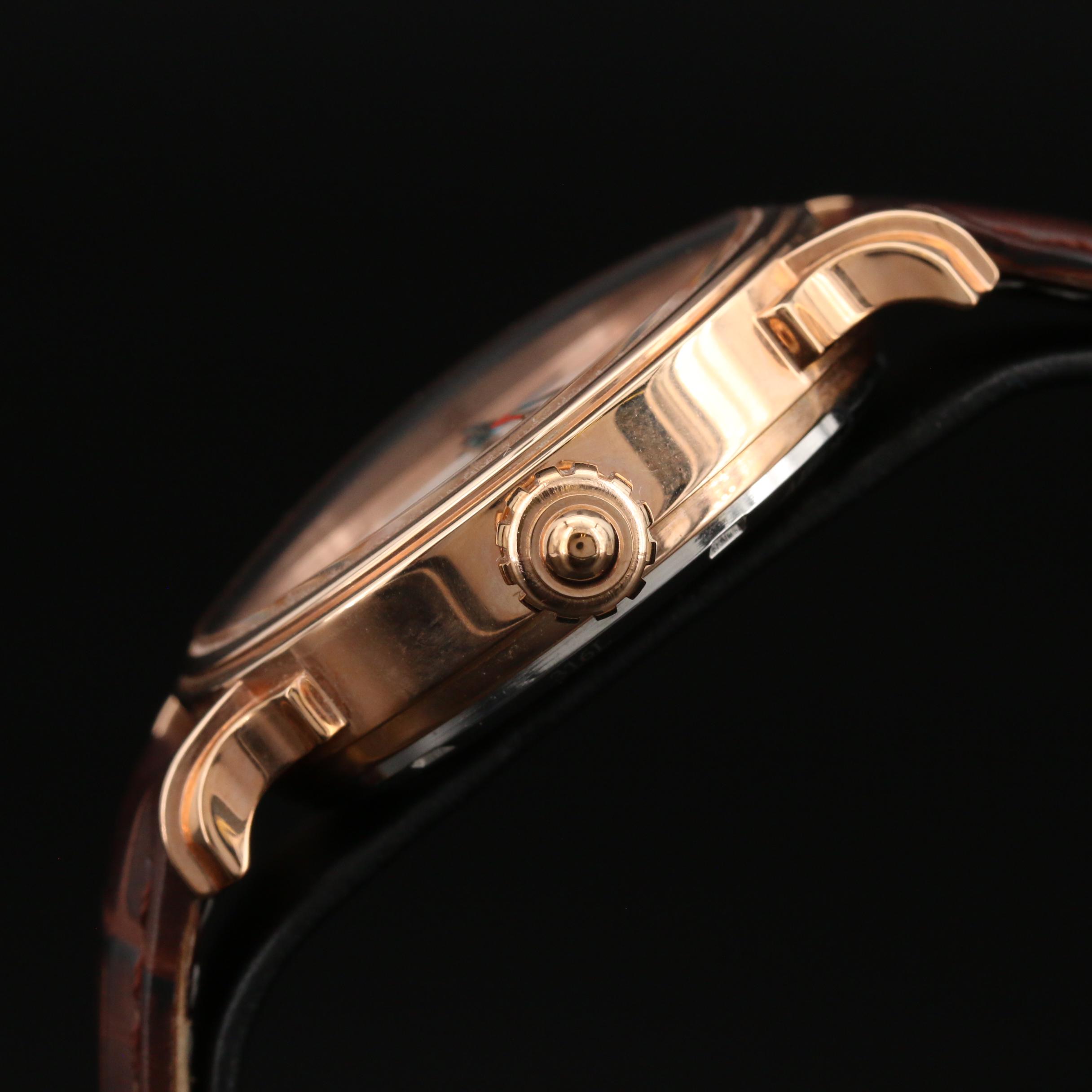 Maurice Blum Skeletal Dial Watch