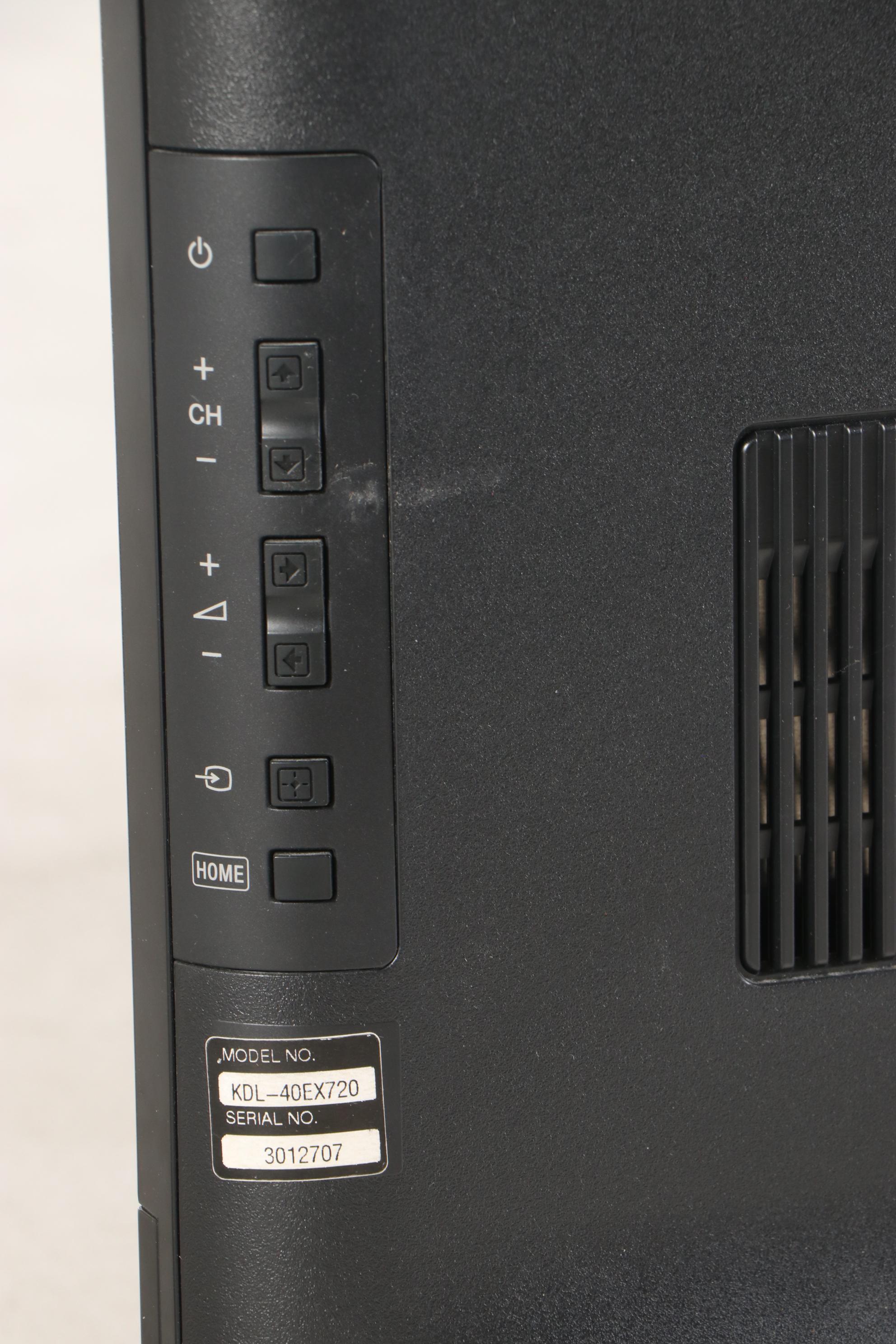 Sony Bravia KDL-40EX720 40" Internet-Ready 1080p 3D LCD Television