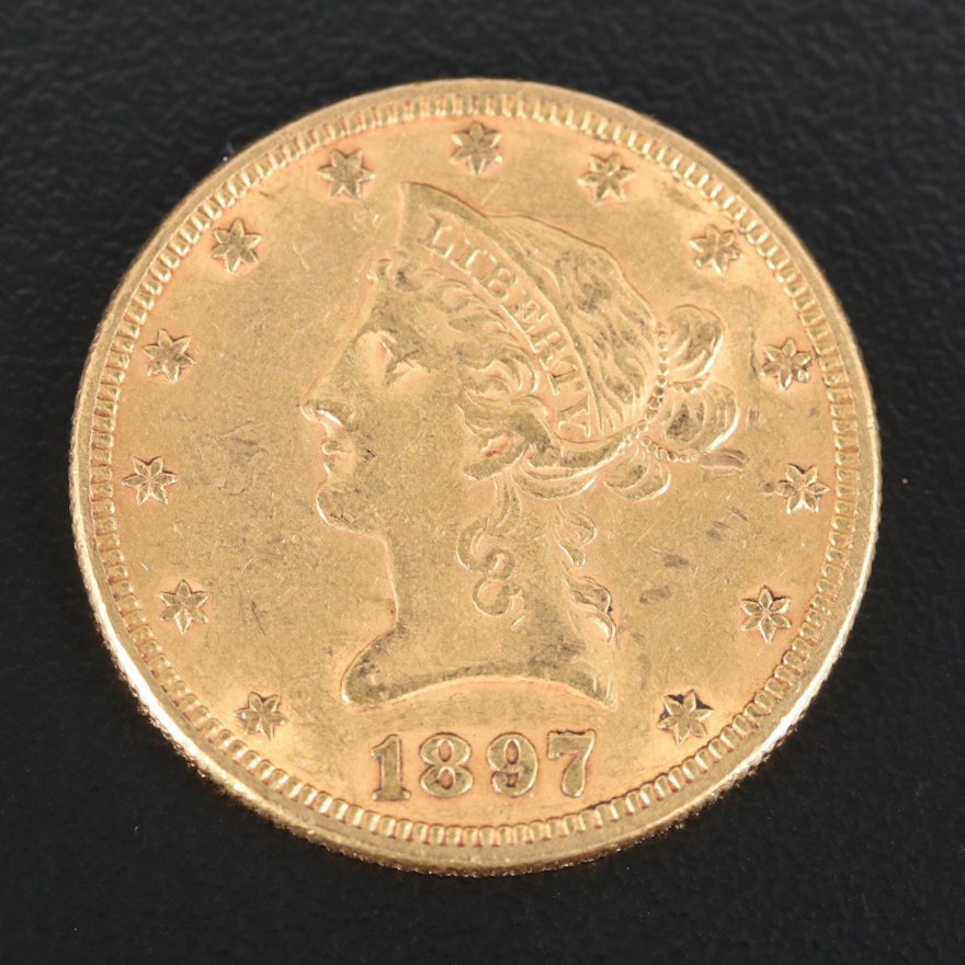 1897 Liberty Head $10 Gold Eagle