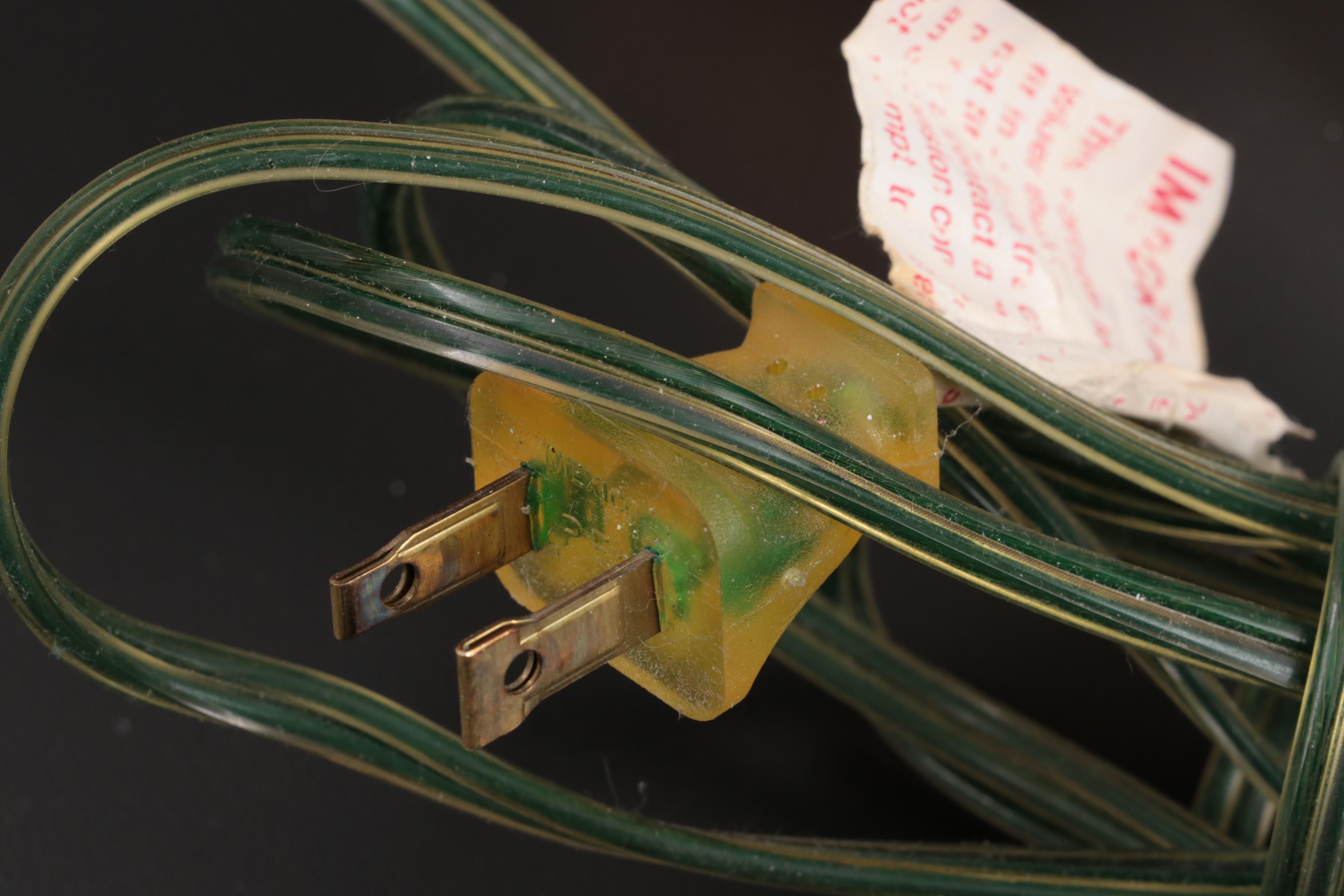 Waterford Crystal "Carina" Fluted Column Table Lamp with Pleated Shade