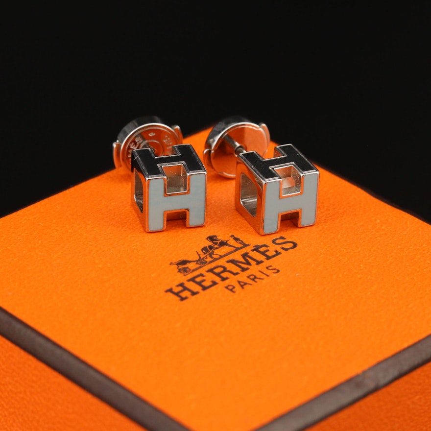 Hermès "H Cube" Earrings