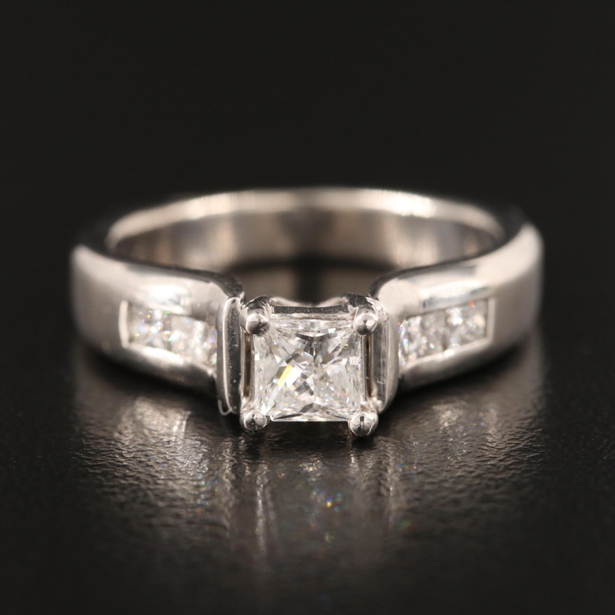 Finelli Designs 14K Diamond Ring with Euro Shank