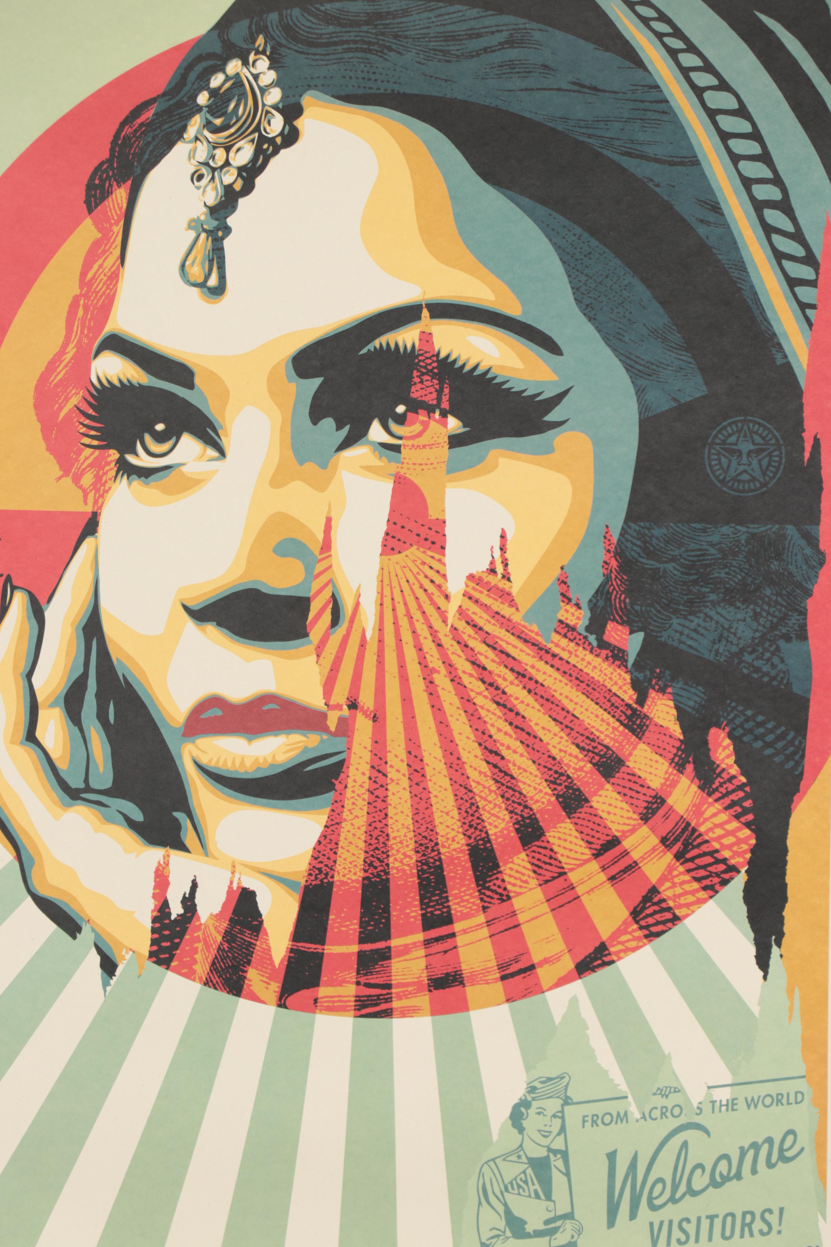 Shepard Fairey Offset Print "Target Exceptions," 2021
