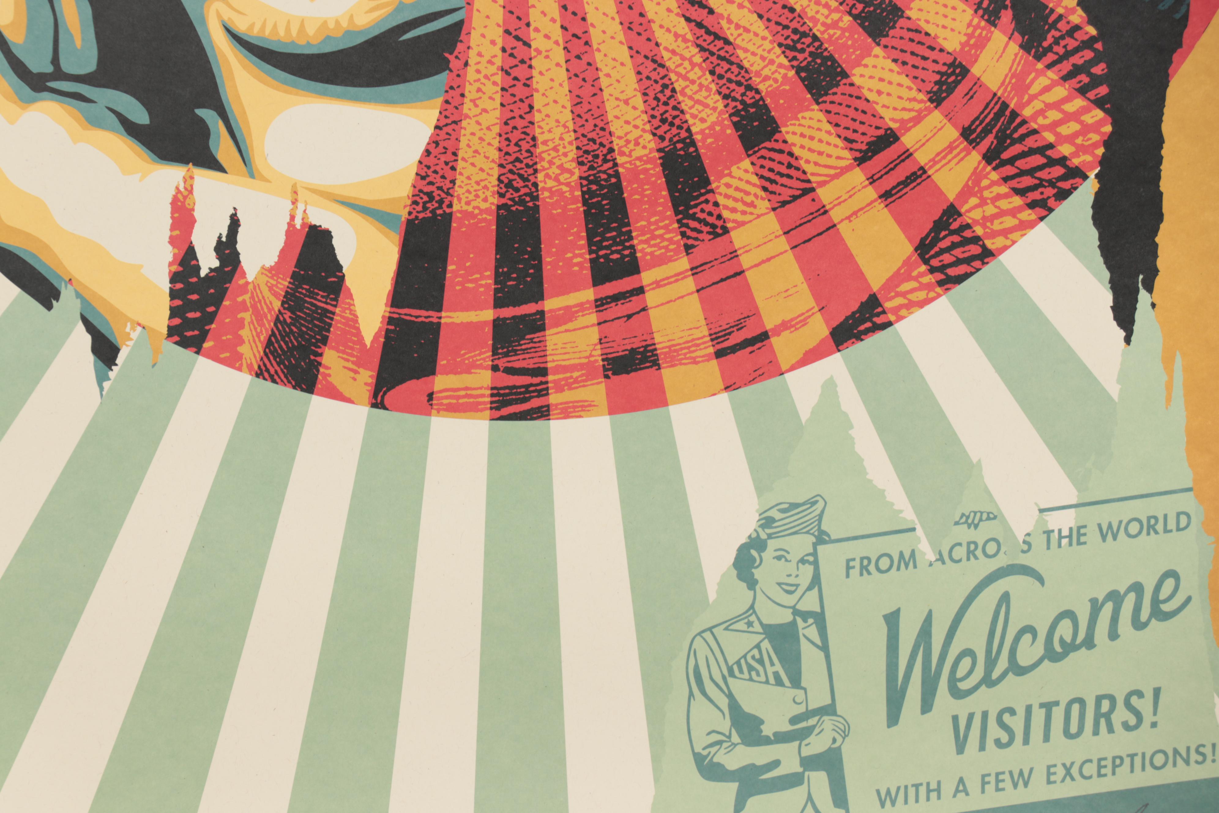 Shepard Fairey Offset Print "Target Exceptions," 2021