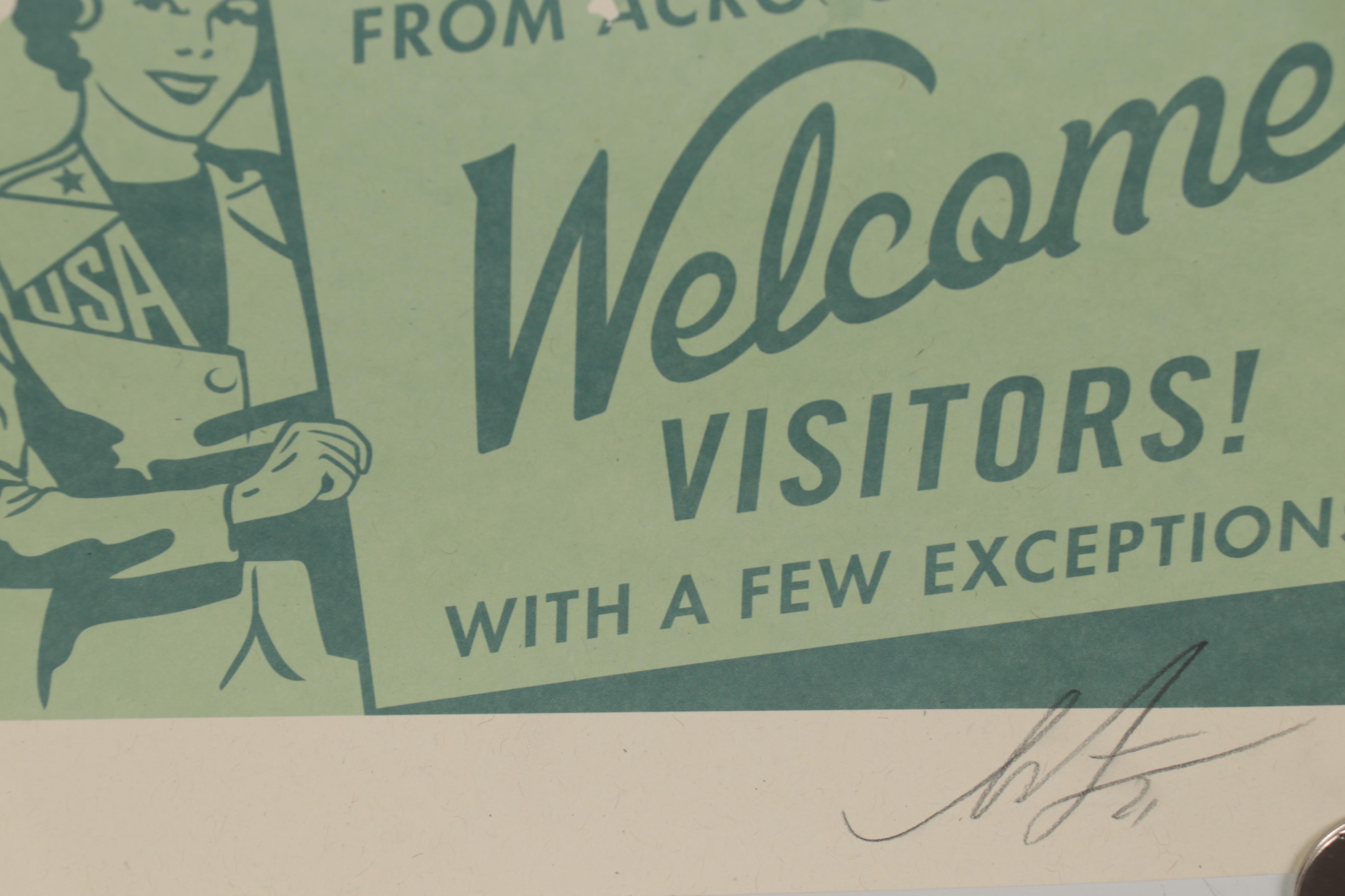 Shepard Fairey Offset Print "Target Exceptions," 2021