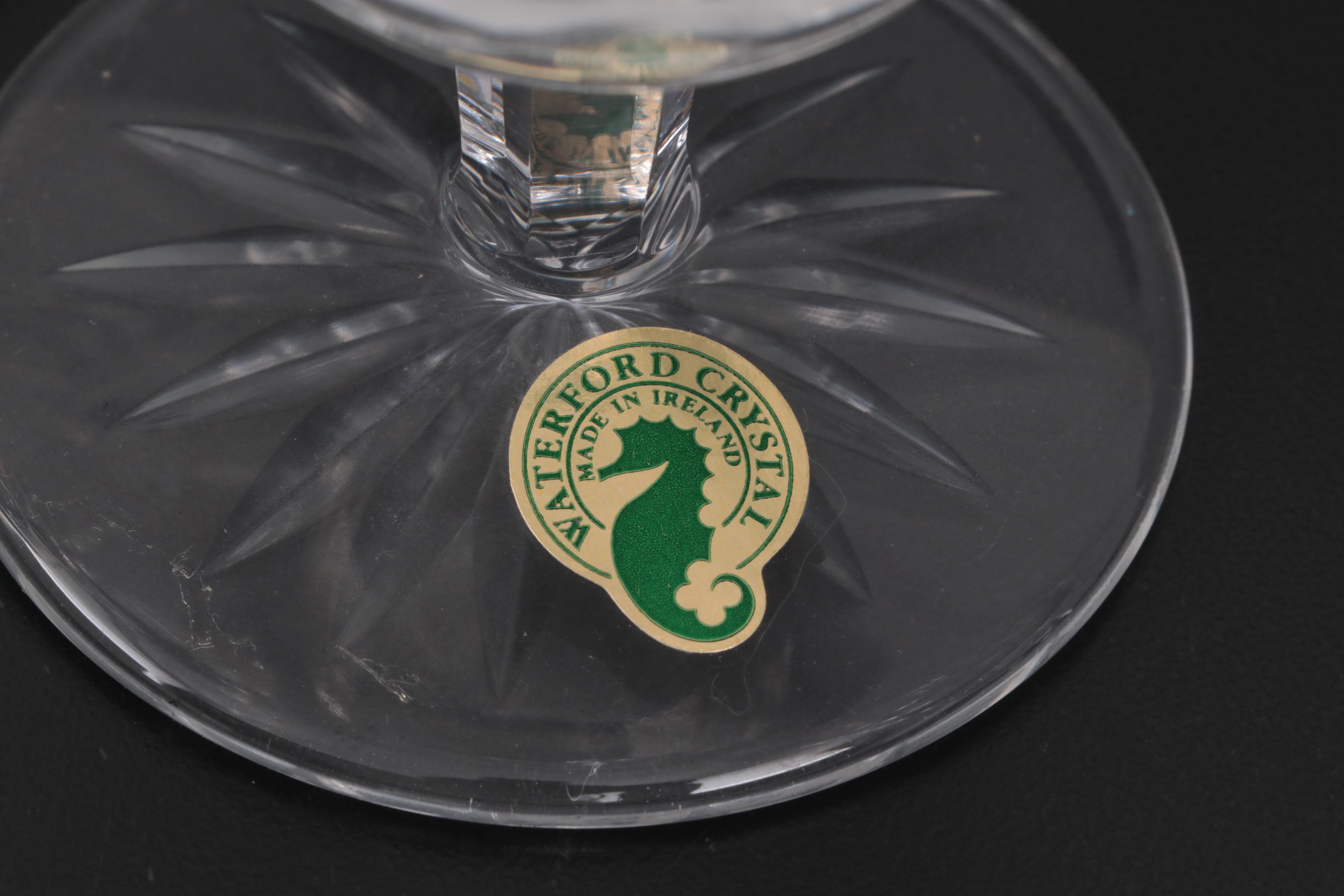 Waterford Crystal "Ballyshannon" Stemmed Iced Tea Glasses