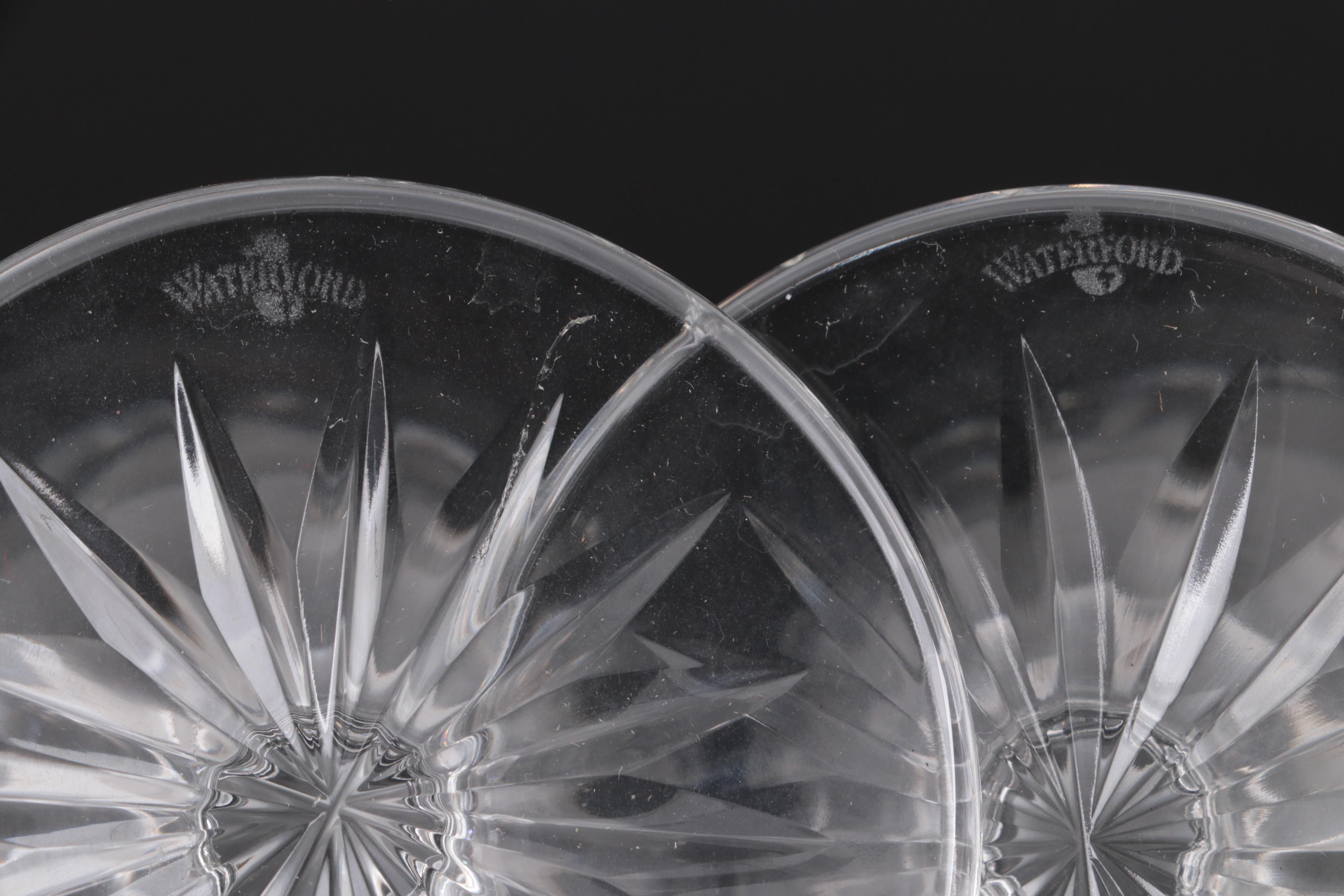 Waterford Crystal "Ballyshannon" Stemmed Iced Tea Glasses