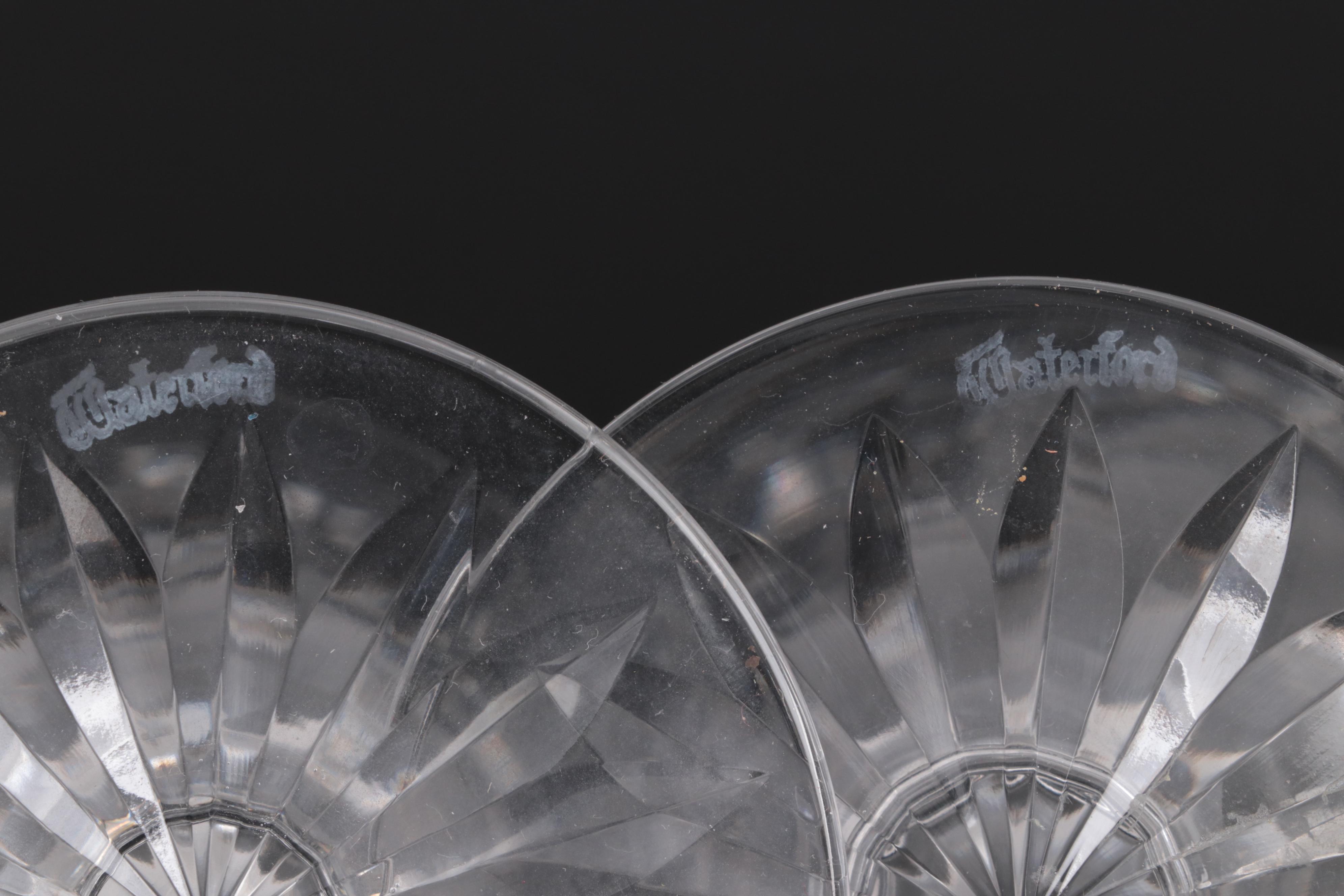 Waterford Crystal "Ballyshannon" Stemmed Iced Tea Glasses