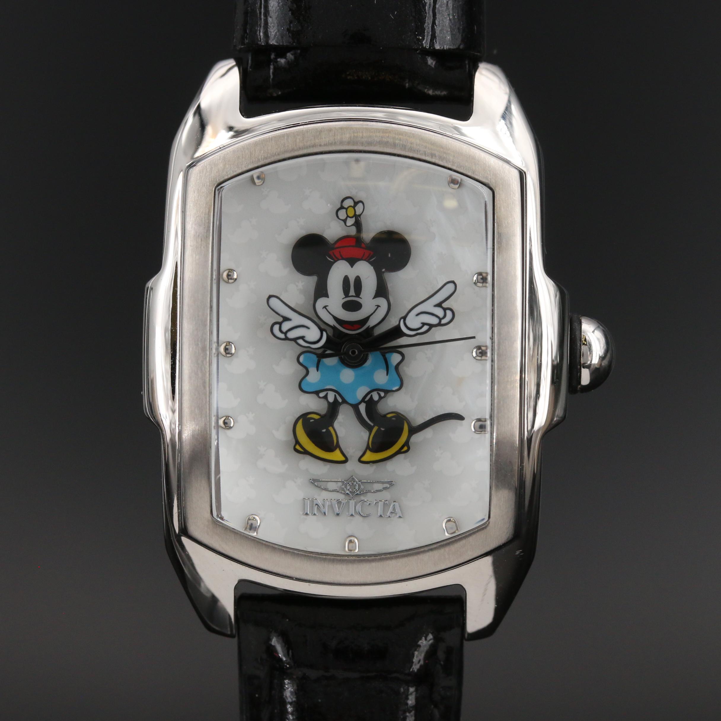 Invicta Lupah Minnie Mouse Stainless Steel Quartz Watch