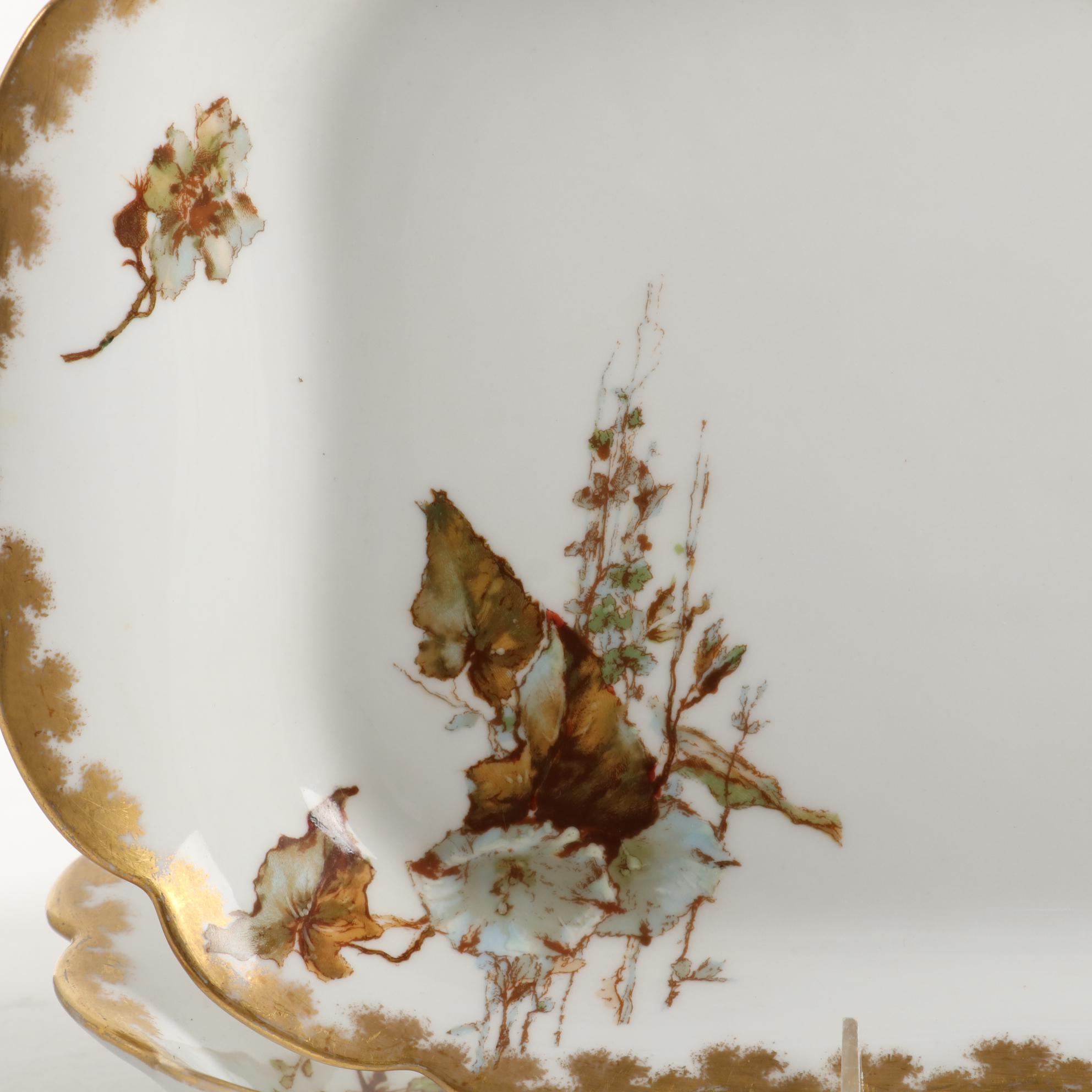 Haviland Limoges Porcelain Oval Serving Dishes, Late 19th/Early 20th Century