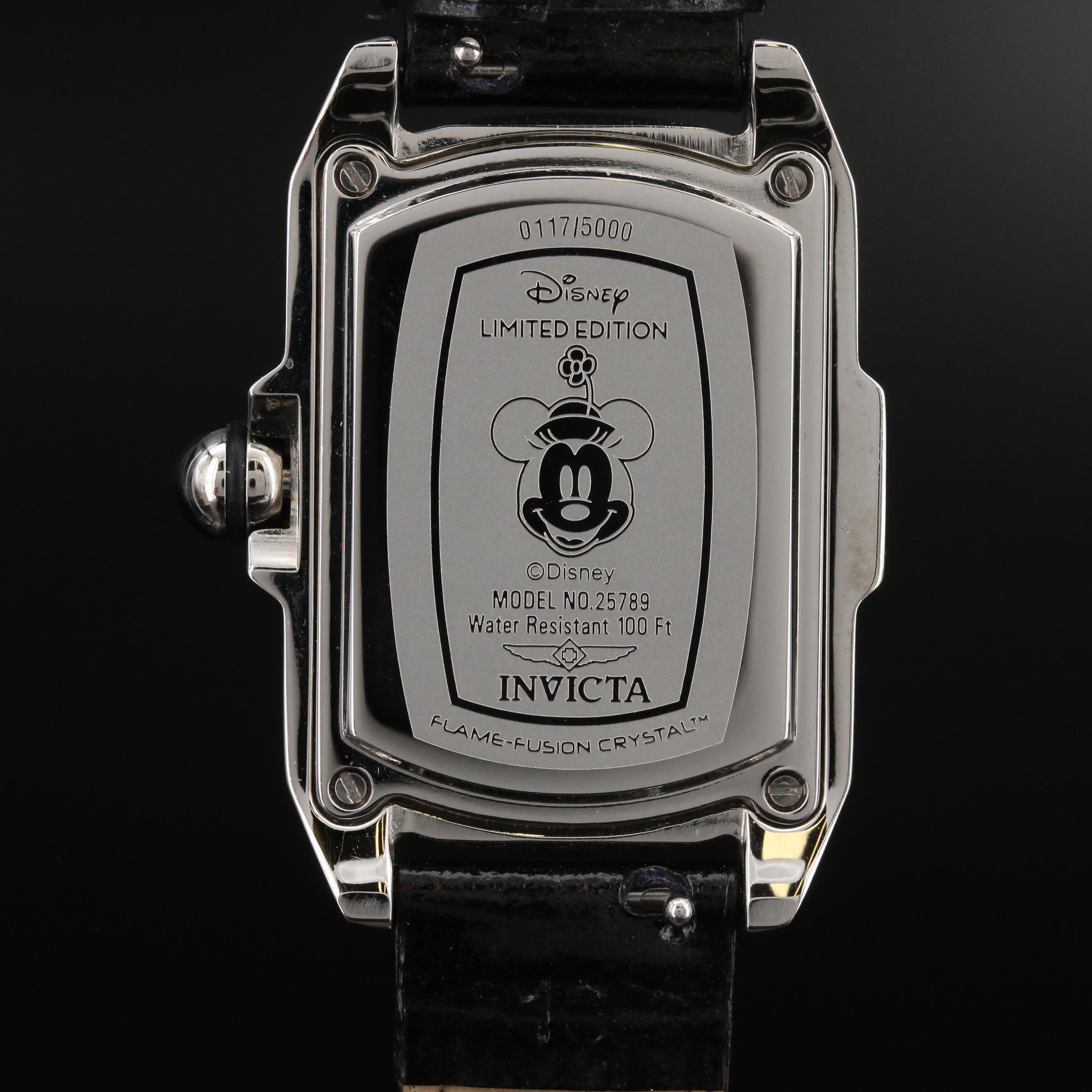 Invicta Lupah Minnie Mouse Stainless Steel Quartz Watch