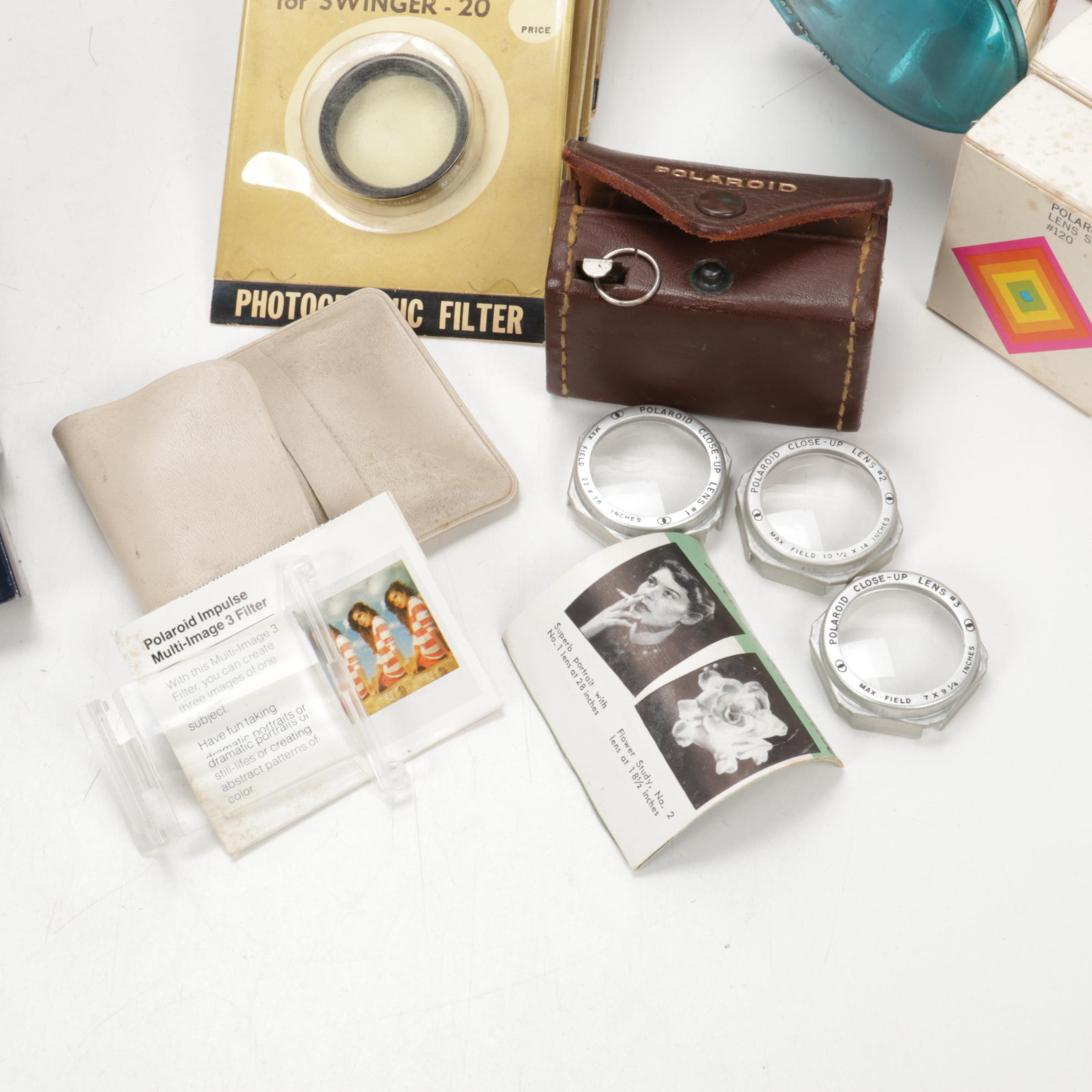 Polaroid "Captiva 95" Instant Color Film and Camera Accessories