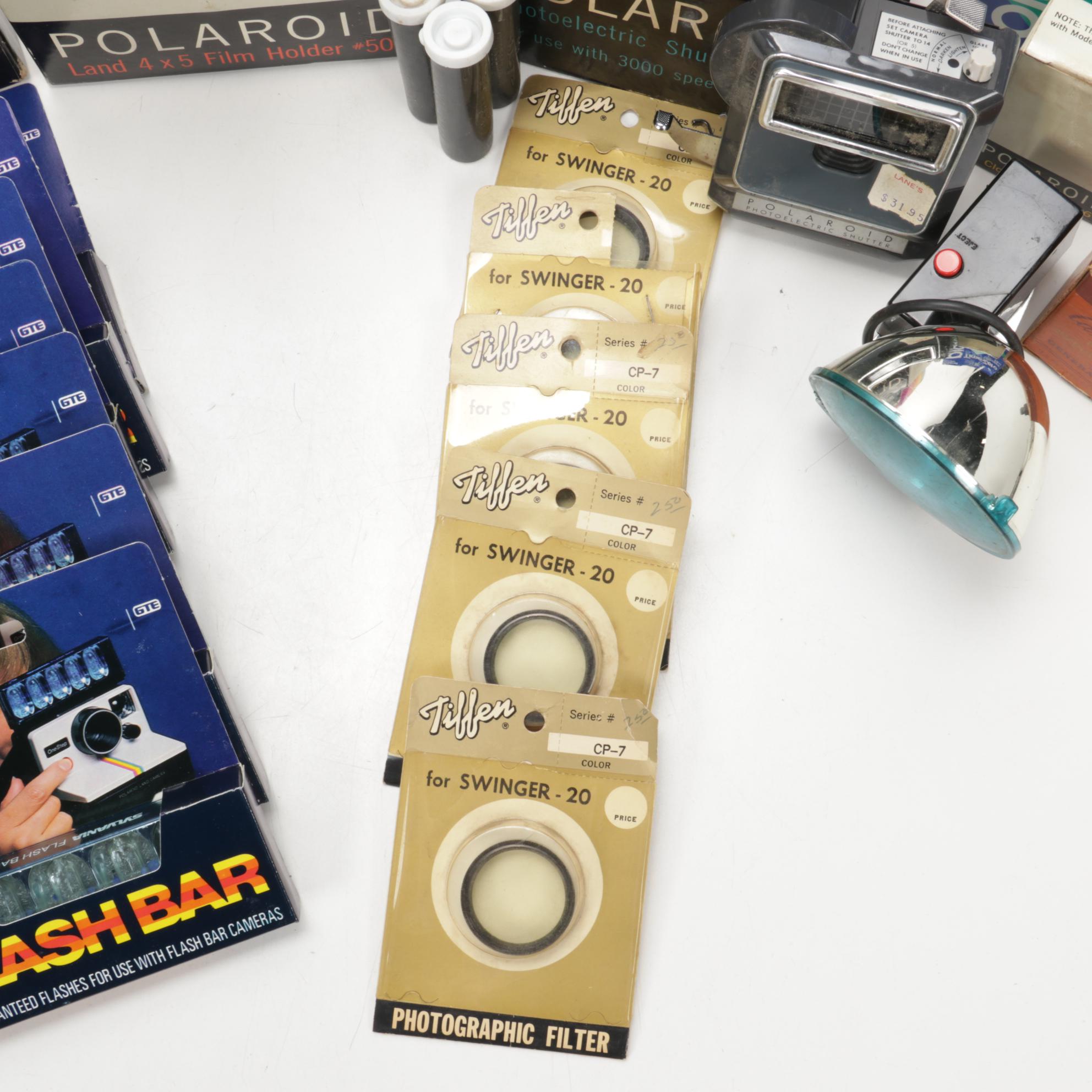 Polaroid "Captiva 95" Instant Color Film and Camera Accessories