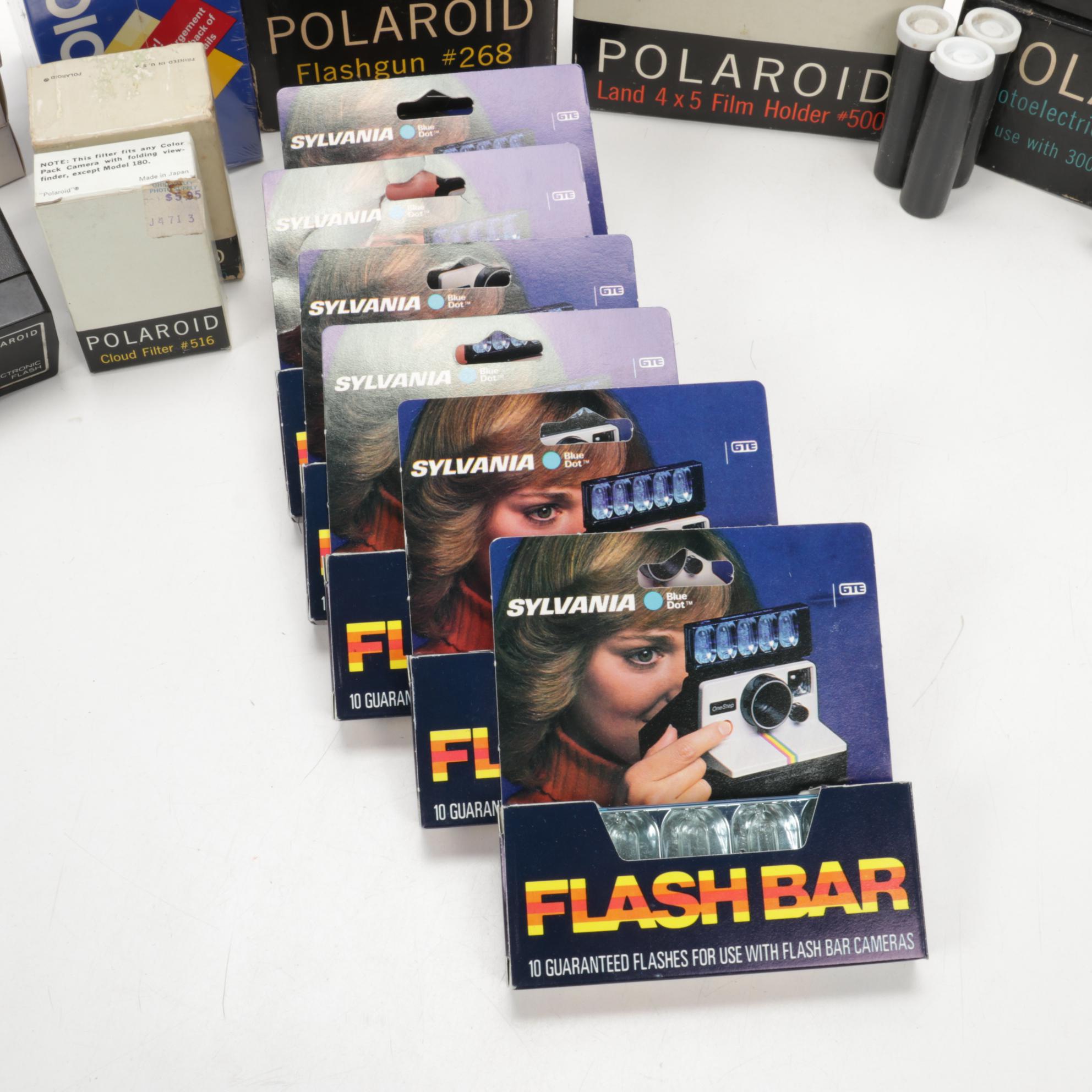 Polaroid "Captiva 95" Instant Color Film and Camera Accessories