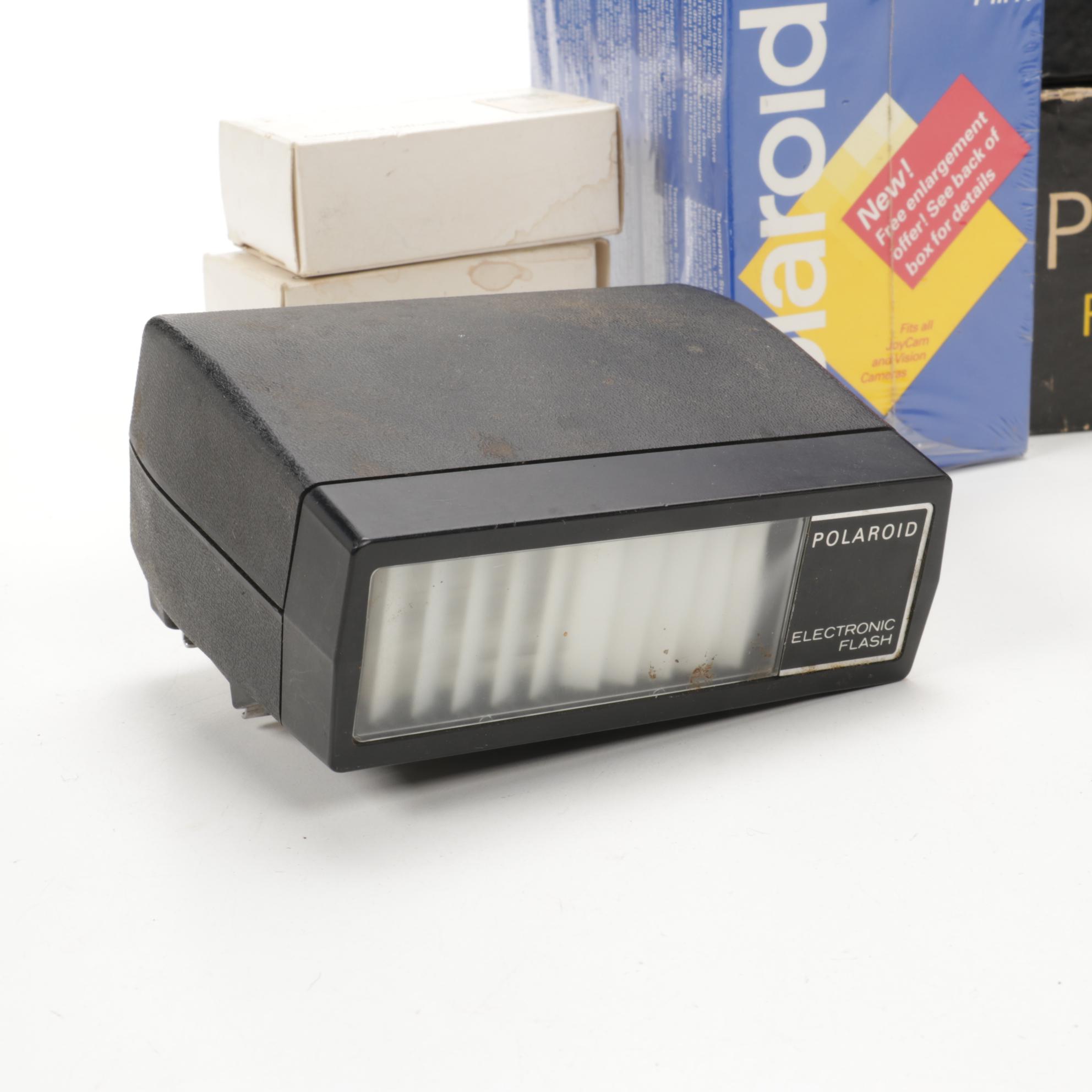 Polaroid "Captiva 95" Instant Color Film and Camera Accessories