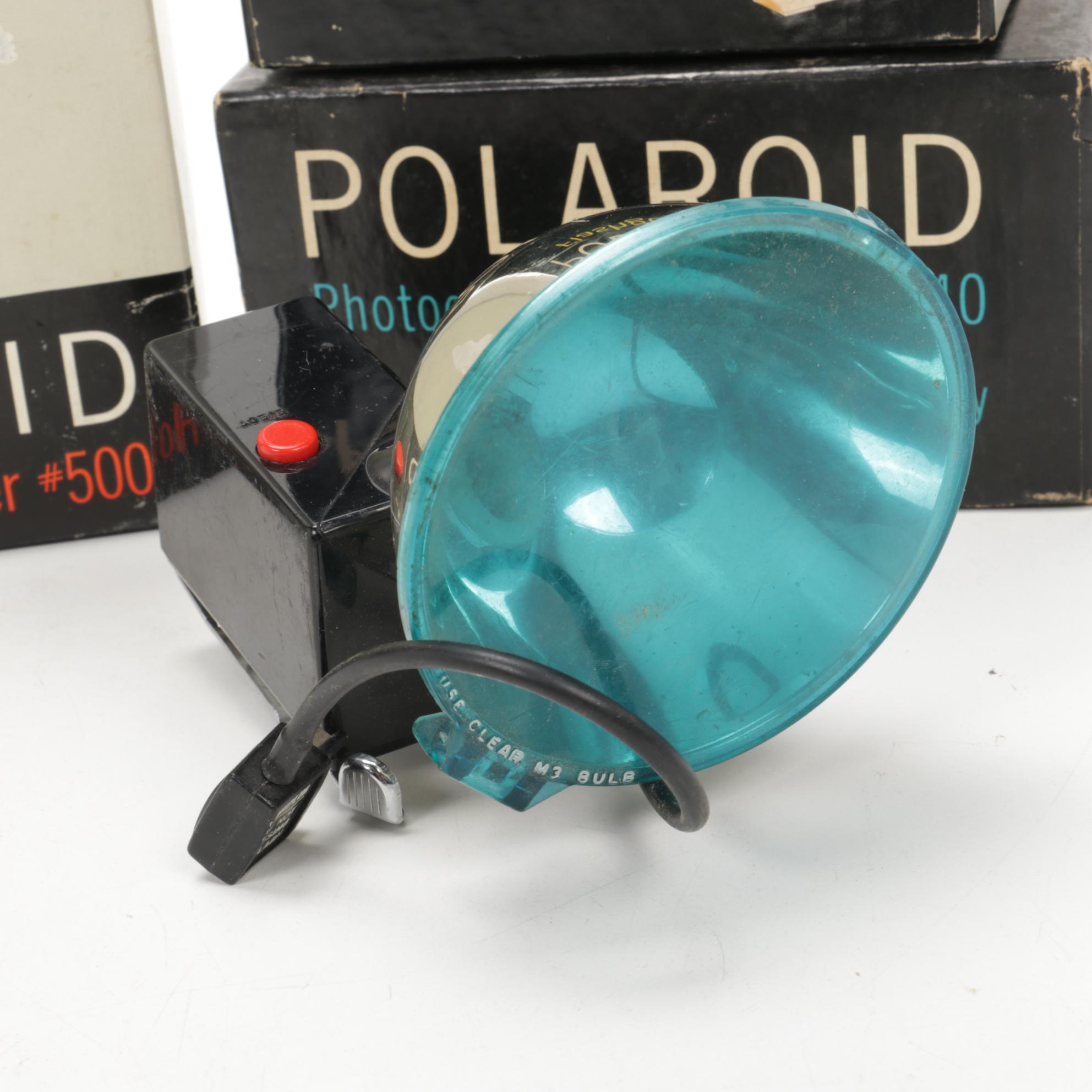 Polaroid "Captiva 95" Instant Color Film and Camera Accessories