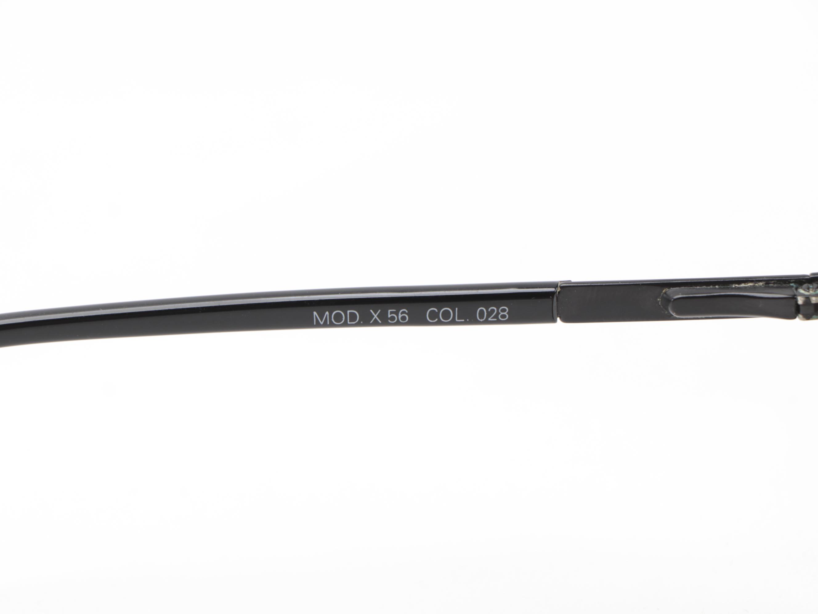 Versace Polarized Aviator Sunglasses with Brown Lenses