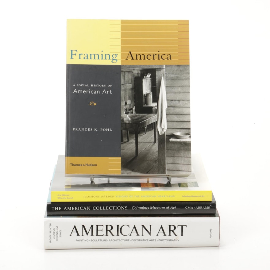 "Framing America" by Frances K. Pohl and More American Art History Books