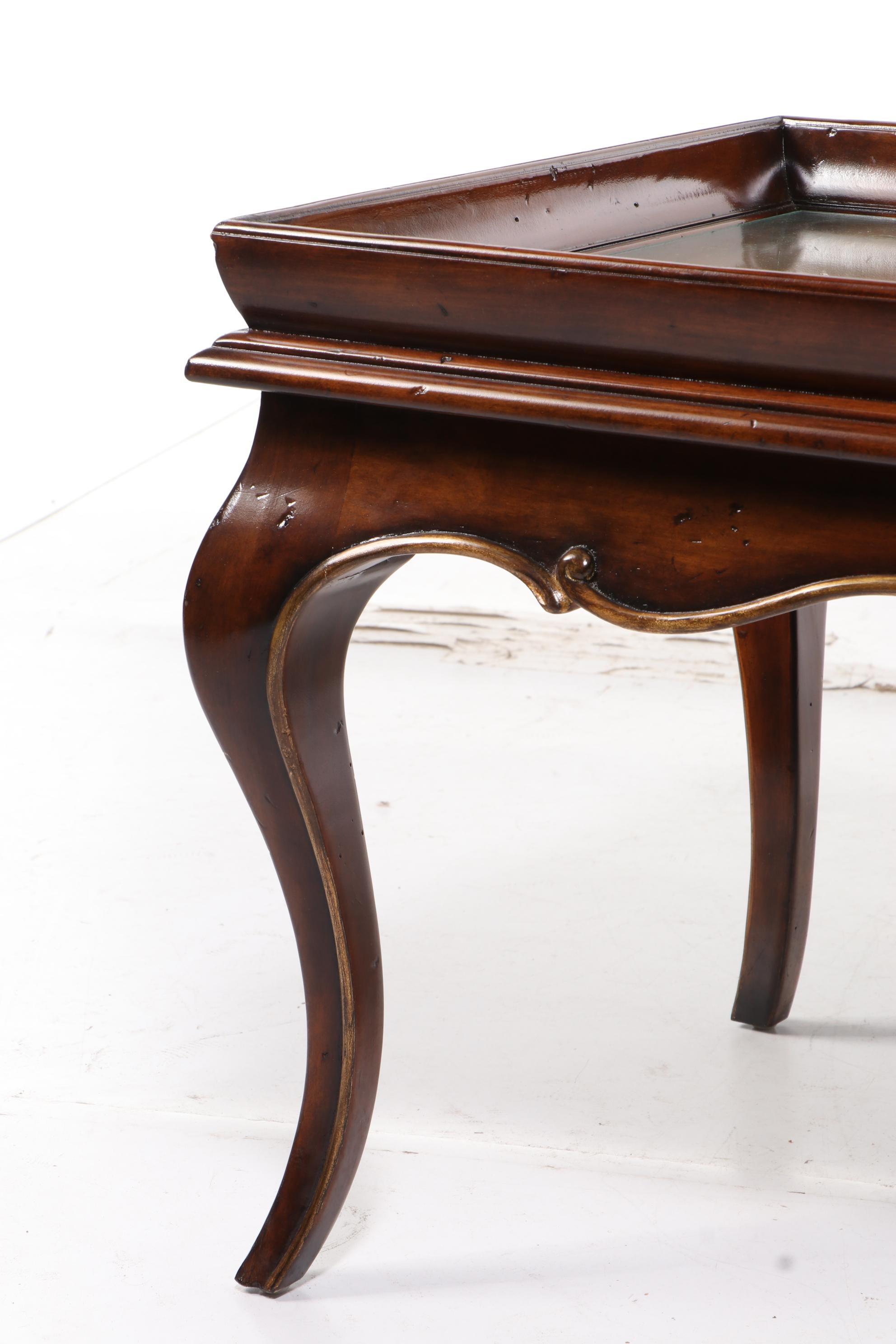 Lillian August for Drexel-Heritage "Merideth" Glass Top Cocktail Table