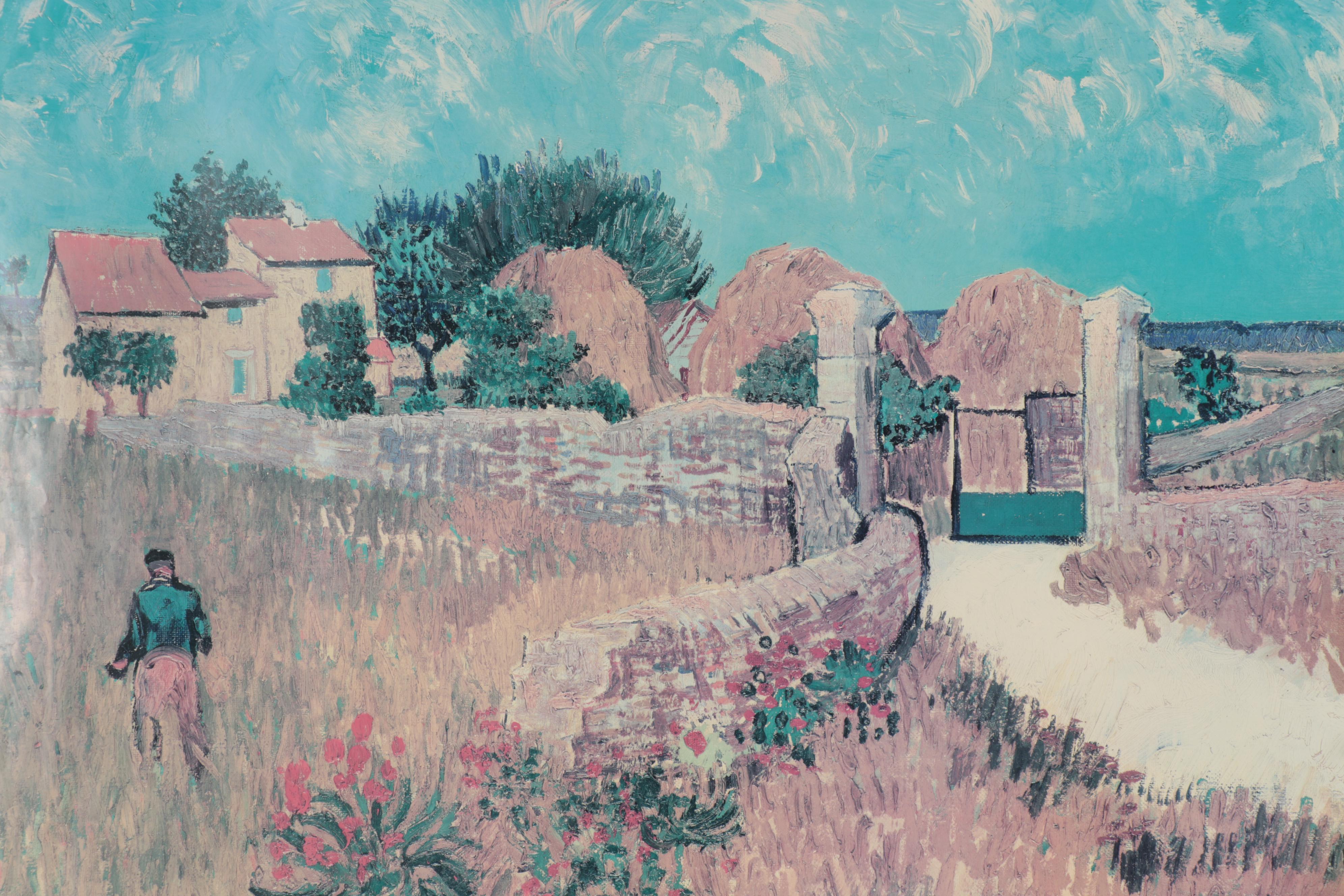 Metropolitan Museum of Art Offset Lithograph Poster "Van Gogh in Arles," 1984