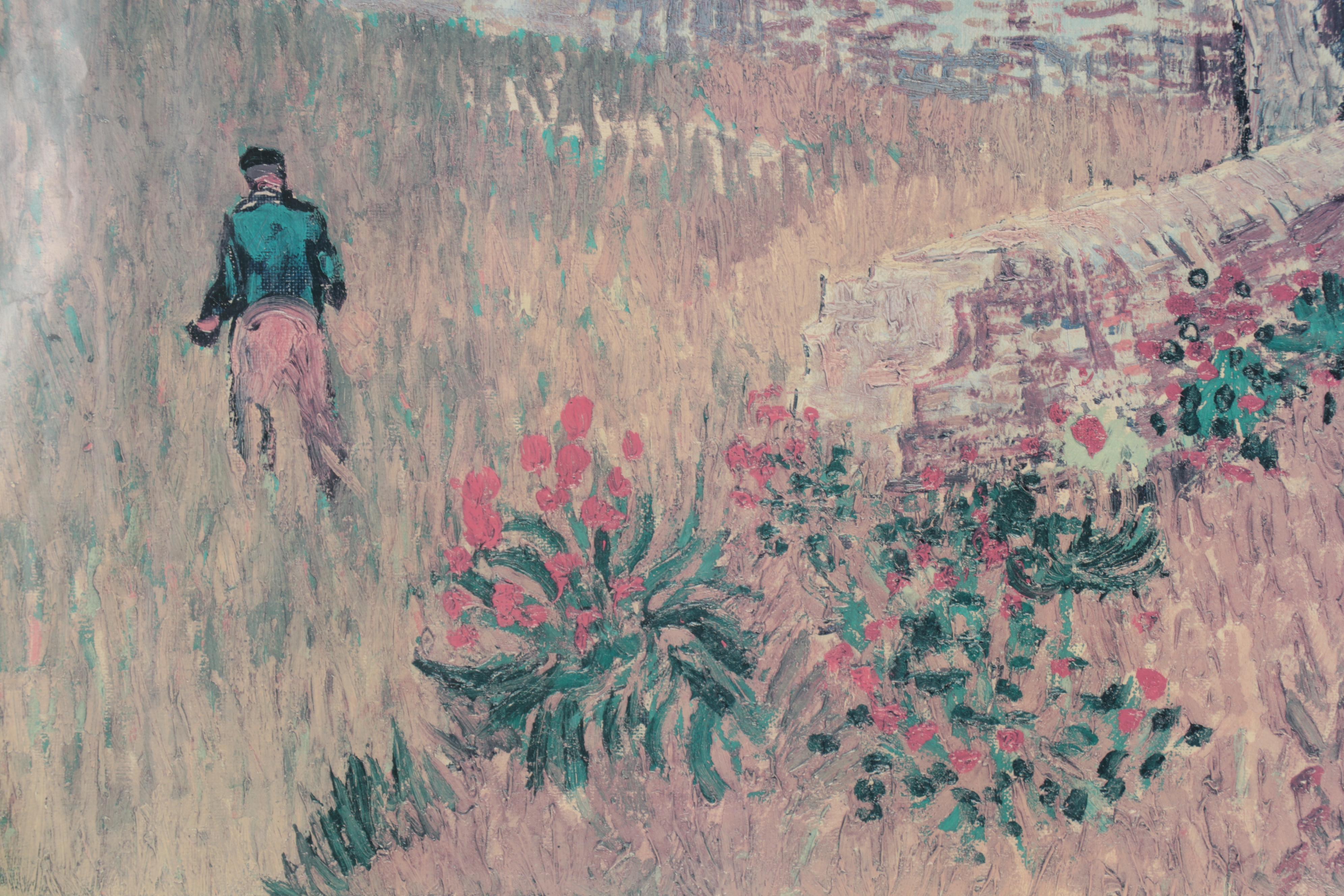 Metropolitan Museum of Art Offset Lithograph Poster "Van Gogh in Arles," 1984