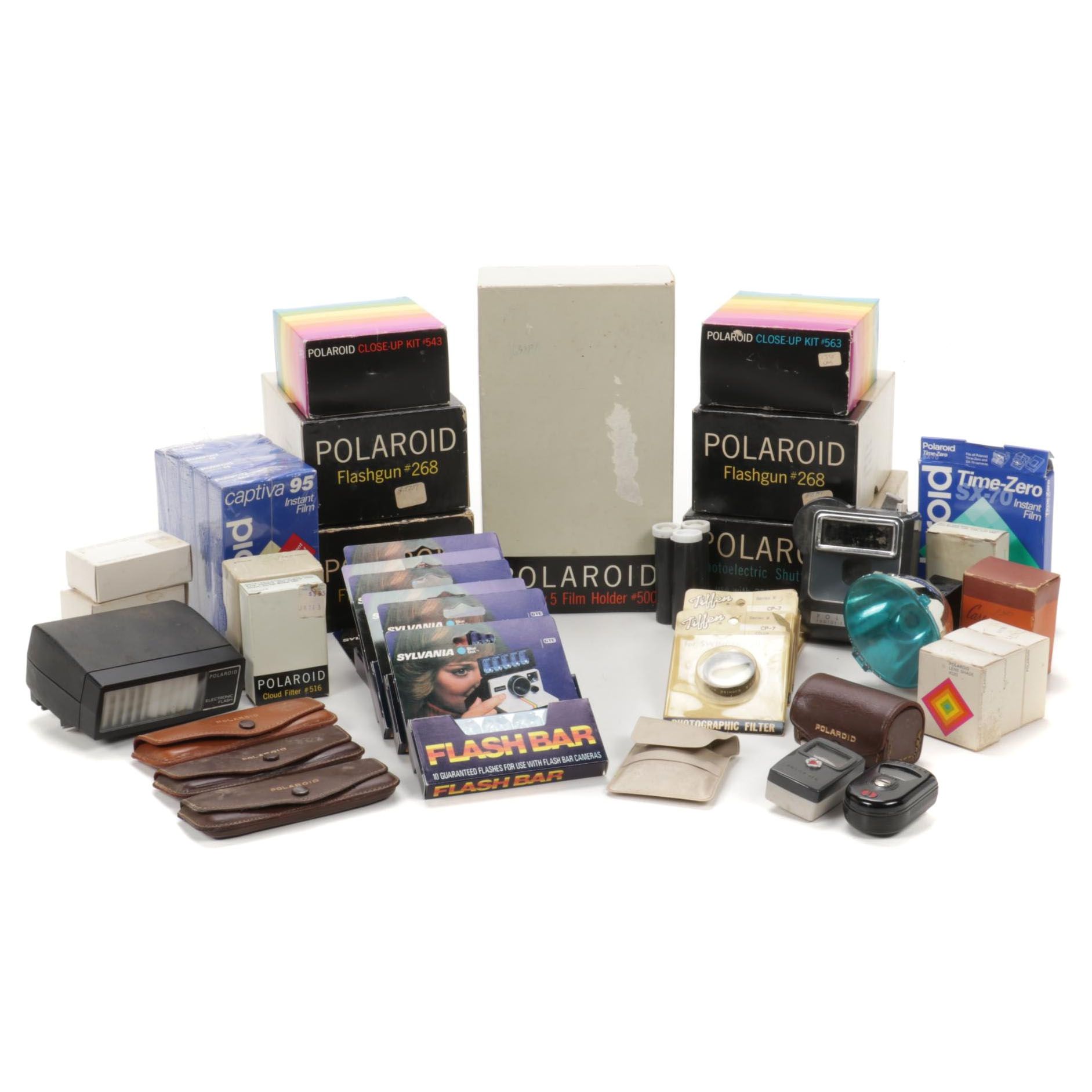 Polaroid "Captiva 95" Instant Color Film and Camera Accessories