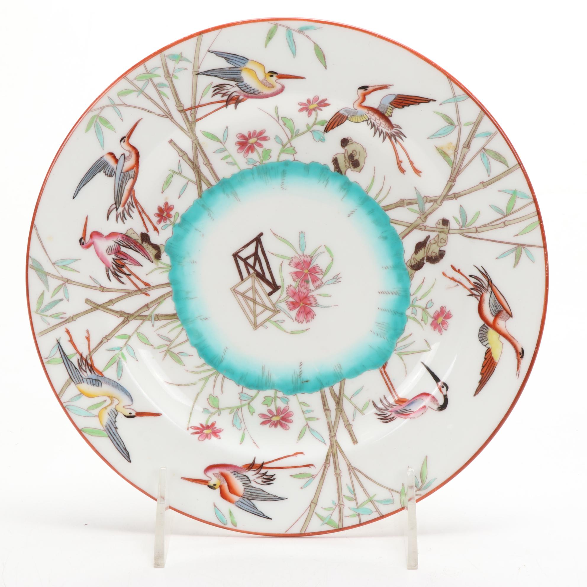 Minton and Noritake Porcelain Plates with Other Japanese Blue & White Tableware