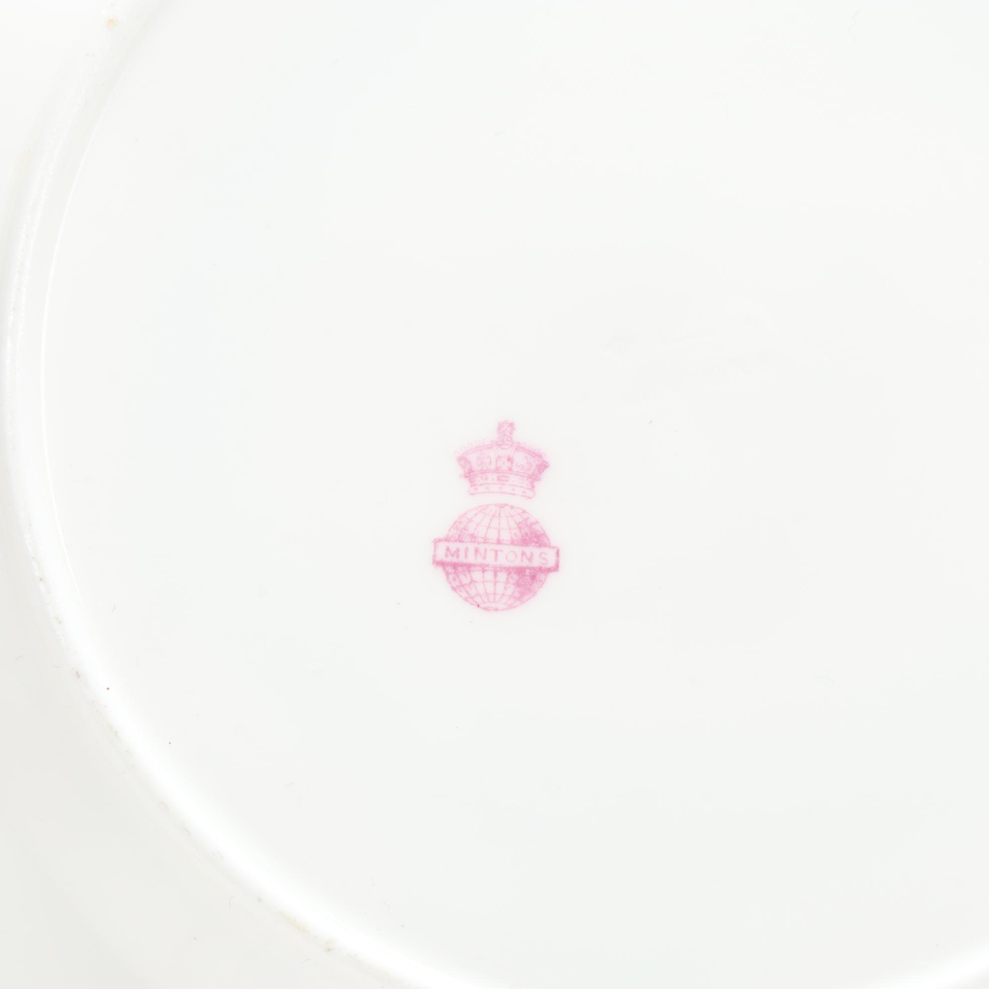 Minton and Noritake Porcelain Plates with Other Japanese Blue & White Tableware