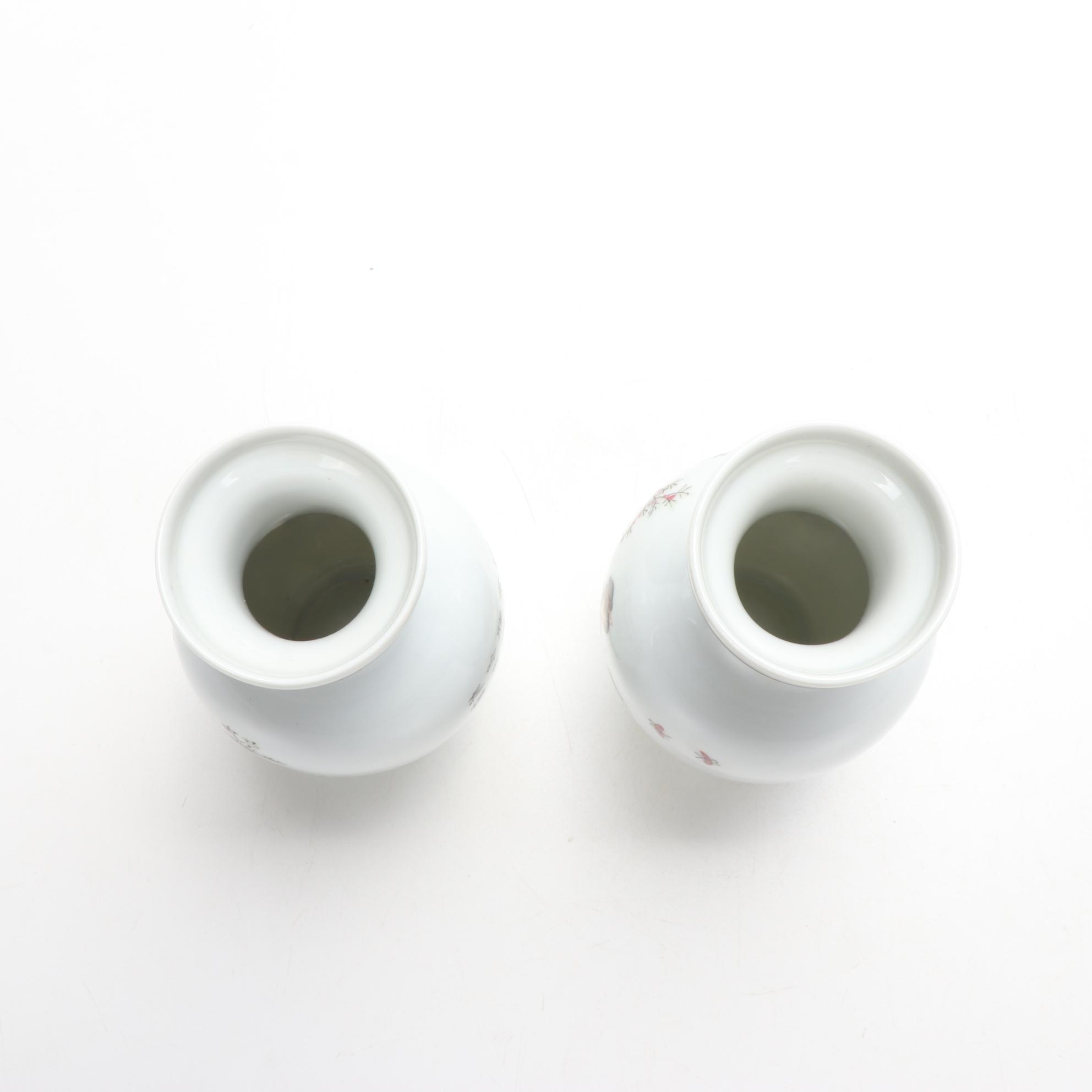 Minton and Noritake Porcelain Plates with Other Japanese Blue & White Tableware