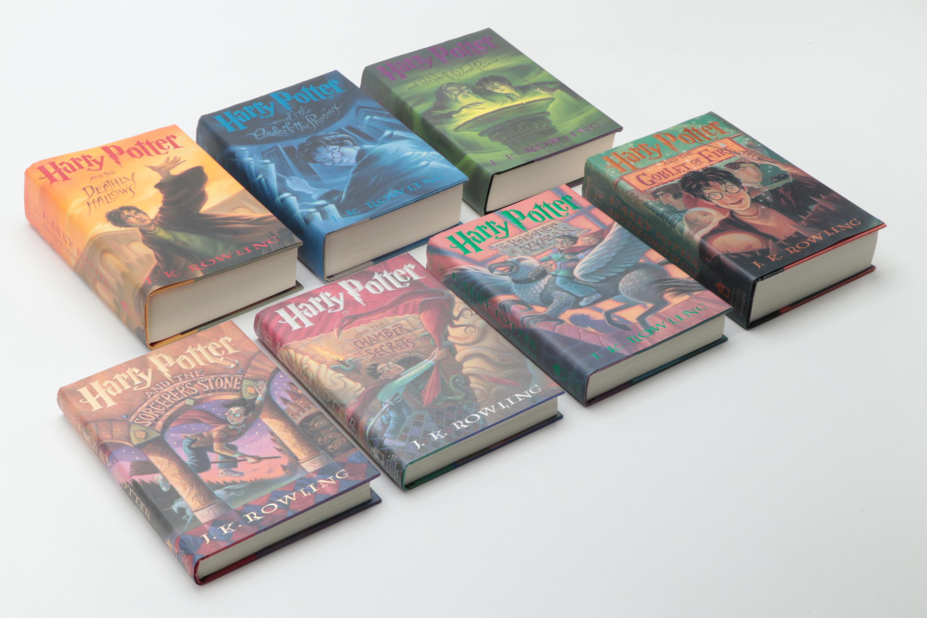 Complete First American Edition "Harry Potter" Series by J. K. Rowling
