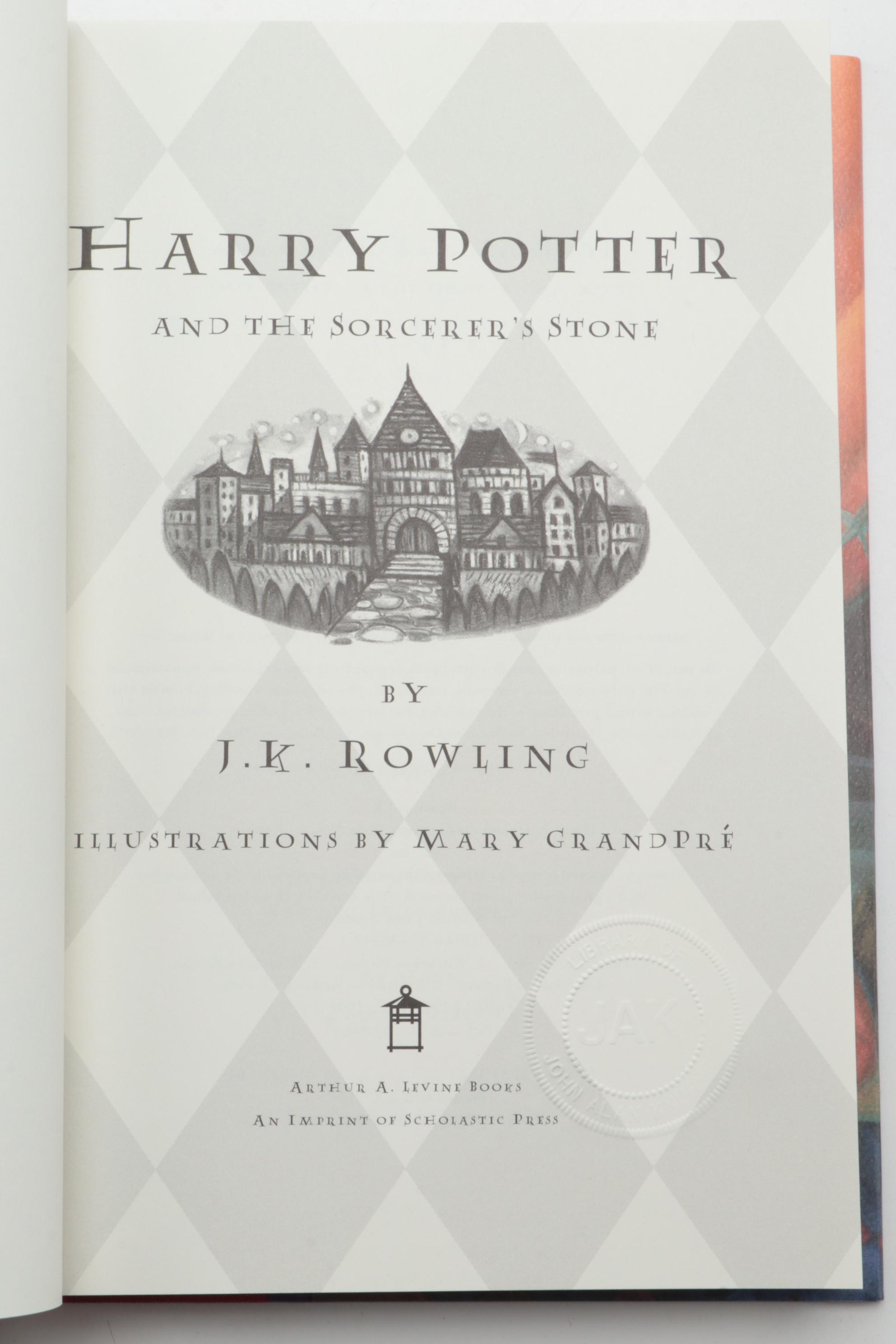 Complete First American Edition "Harry Potter" Series by J. K. Rowling