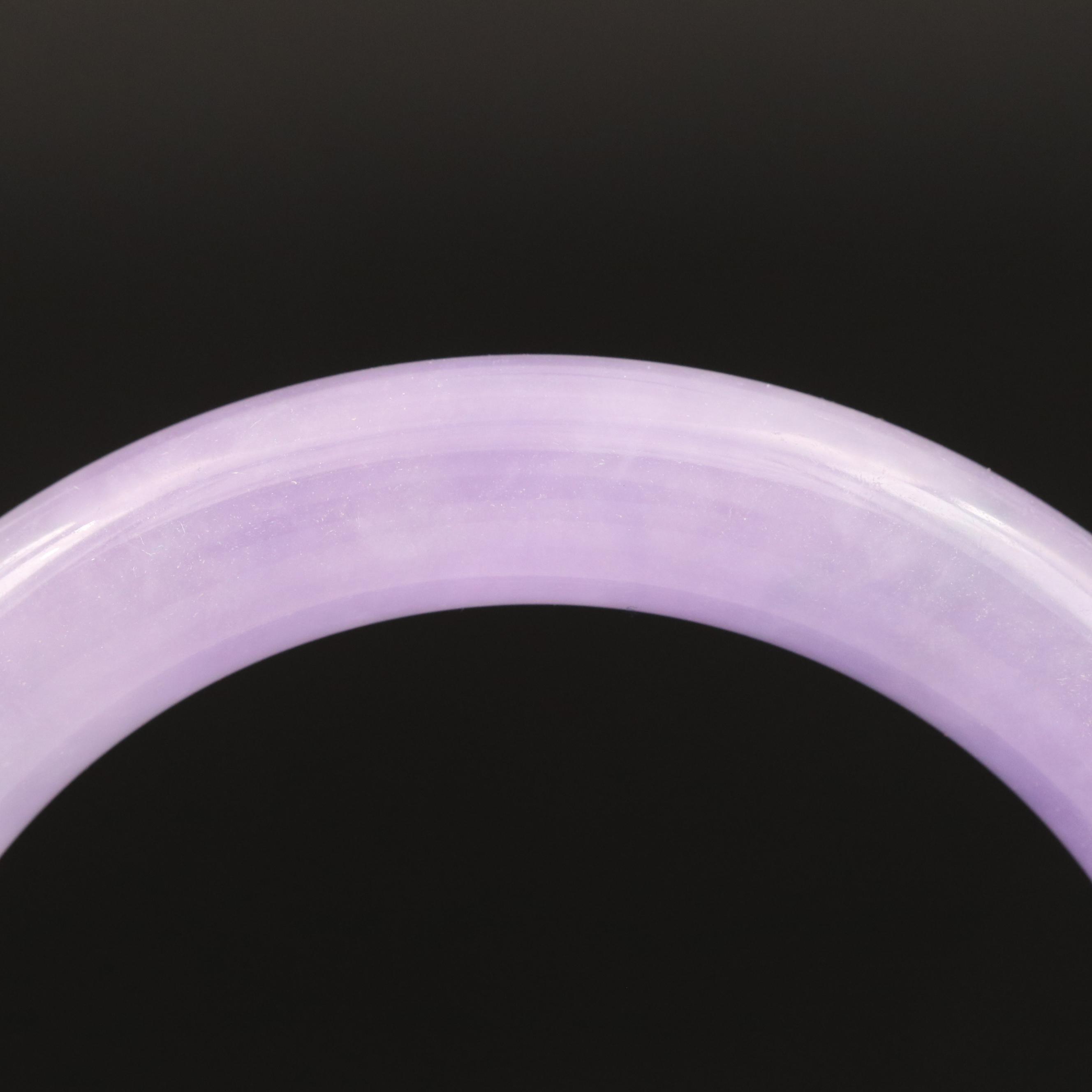 Jadeite Hololith Bangle
