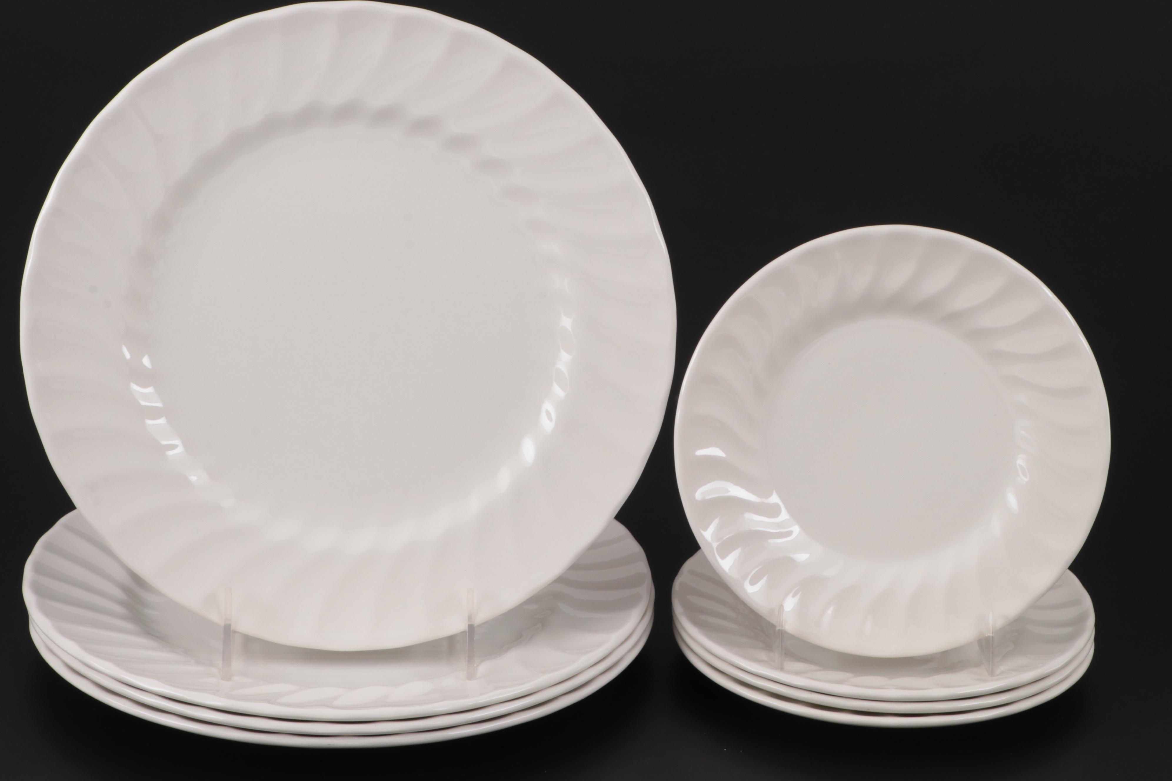 Churchill "Chelsea White" Ceramic Dinnerware