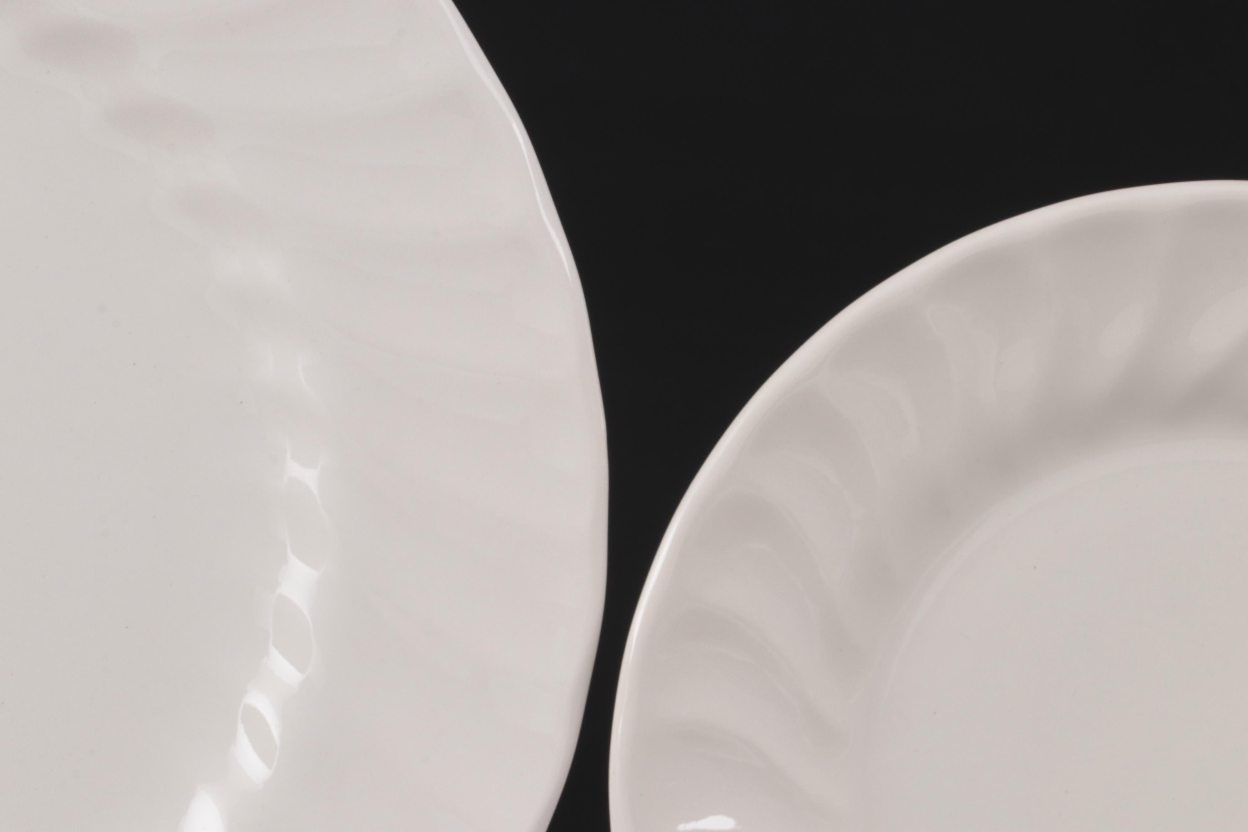 Churchill "Chelsea White" Ceramic Dinnerware