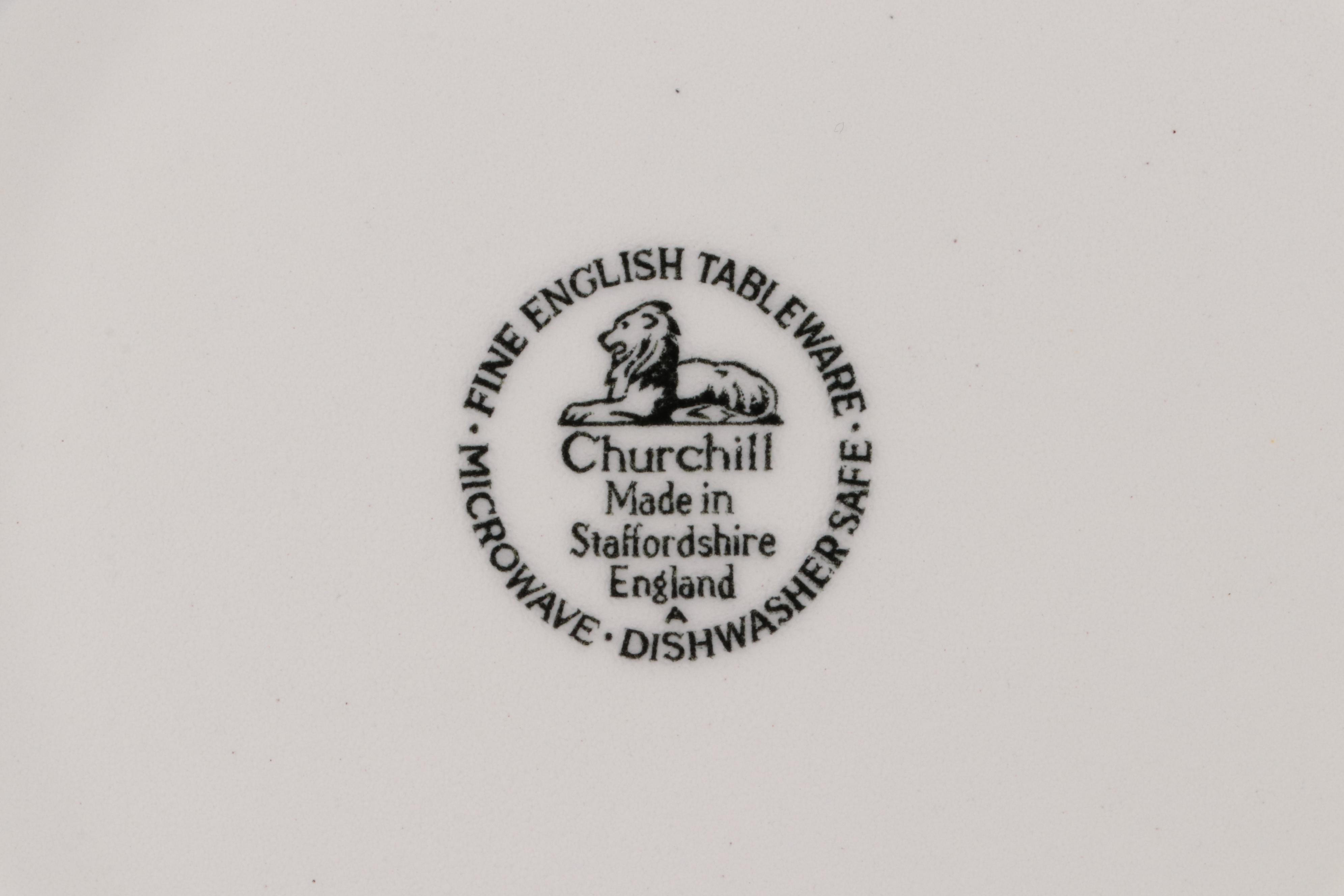 Churchill "Chelsea White" Ceramic Dinnerware