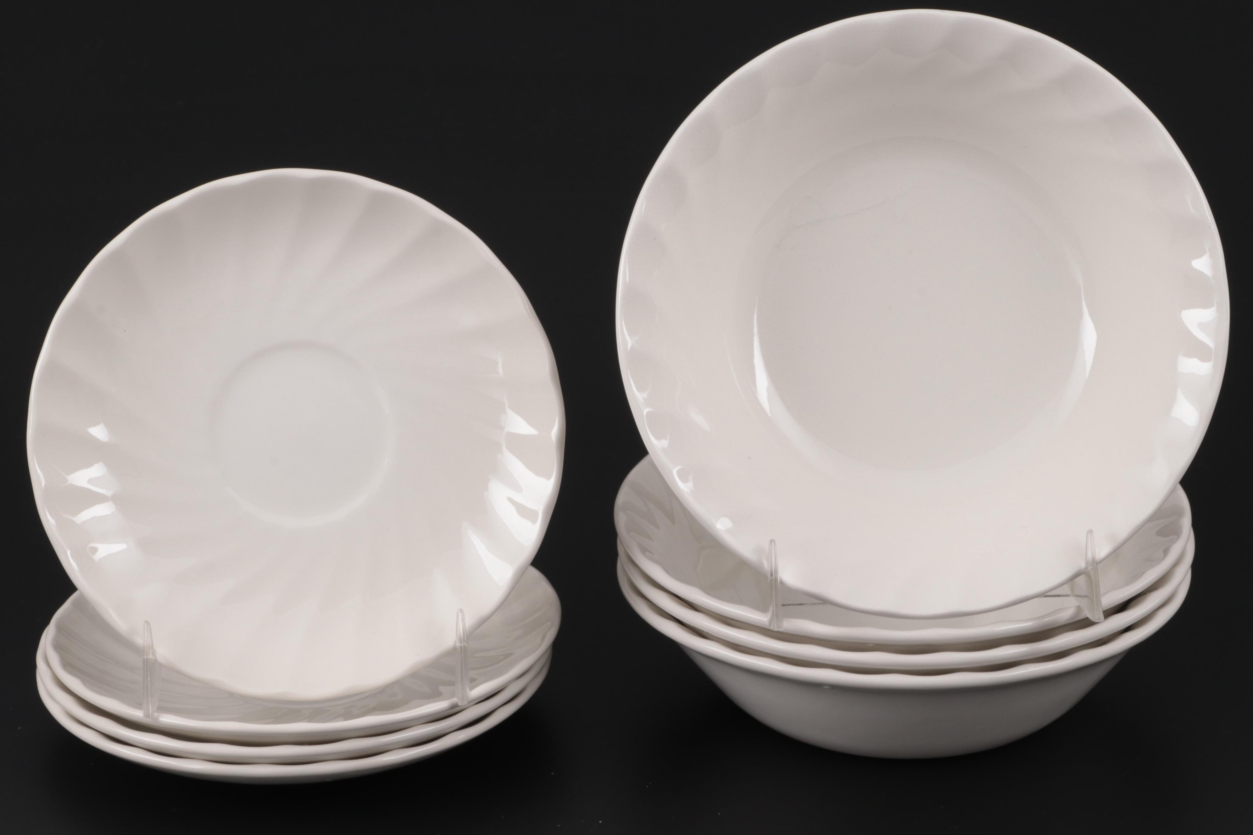 Churchill "Chelsea White" Ceramic Dinnerware