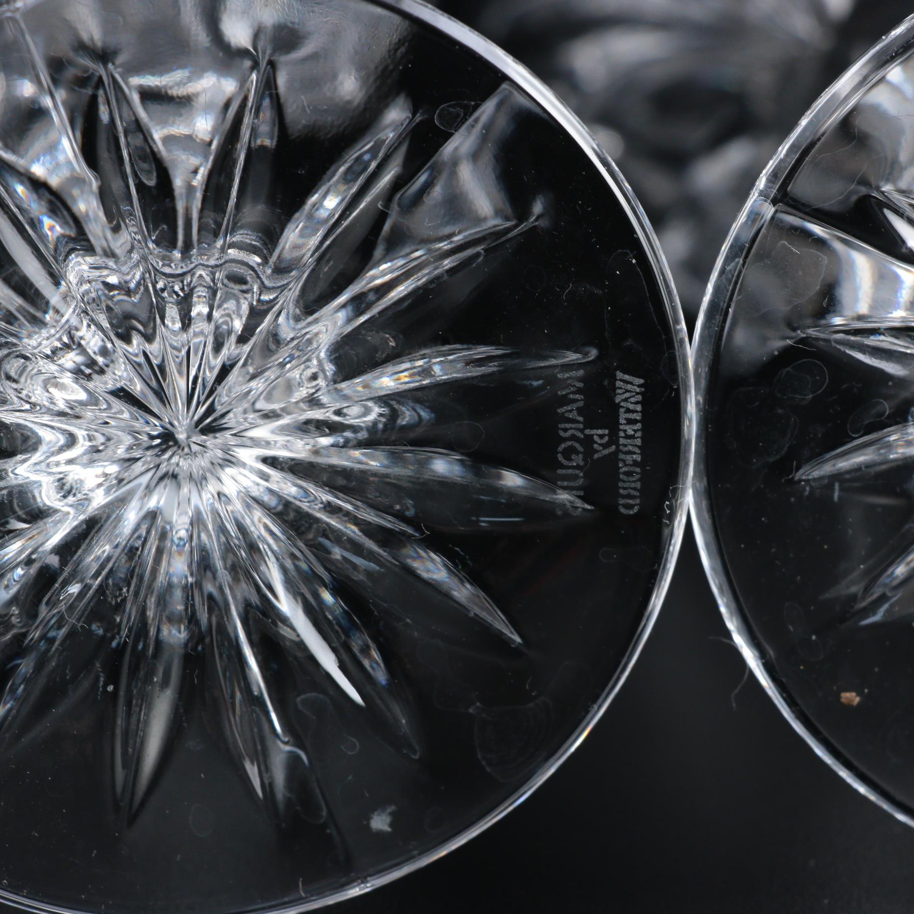 Marquis by Waterford "Brookside" Crystal White Wine Glasses and More