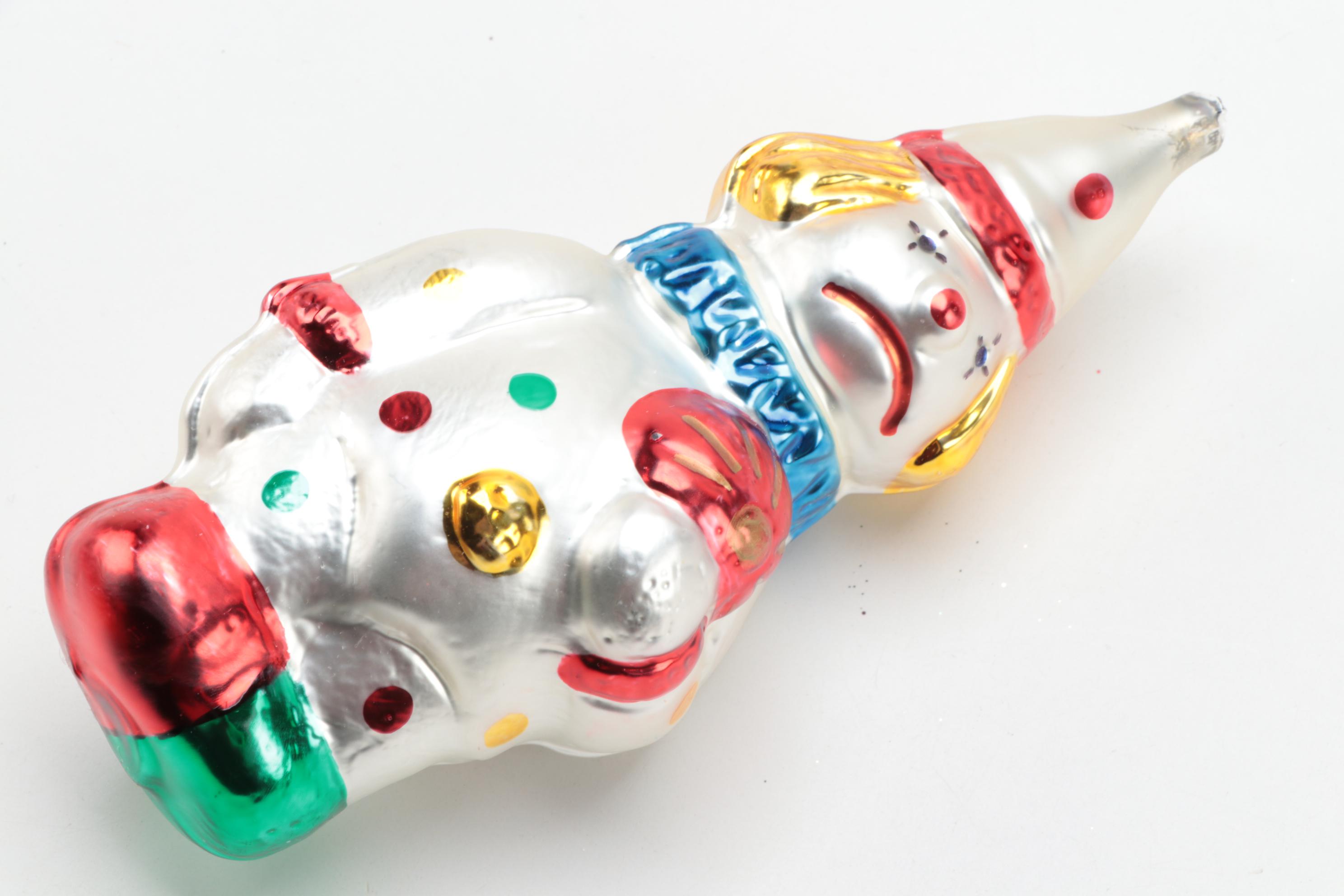 Minnie Mouse, Saks, and Other Christmas Ornaments with Santa Night Light Cover