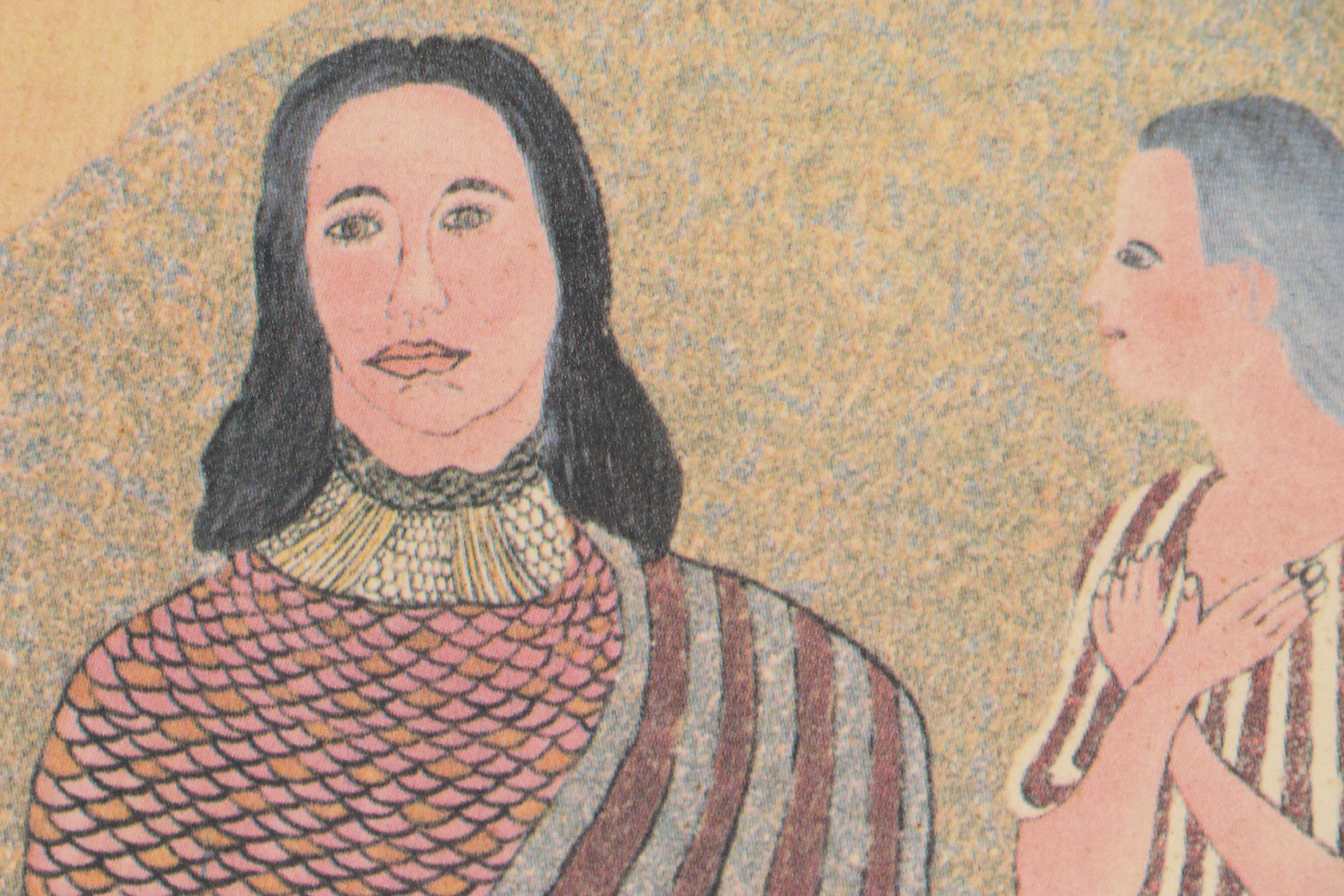 Howard Finster Folk Art Digital Print